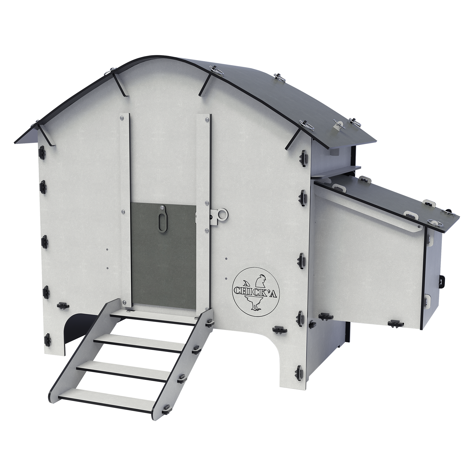 Pollaio Chick'A per 4 animali