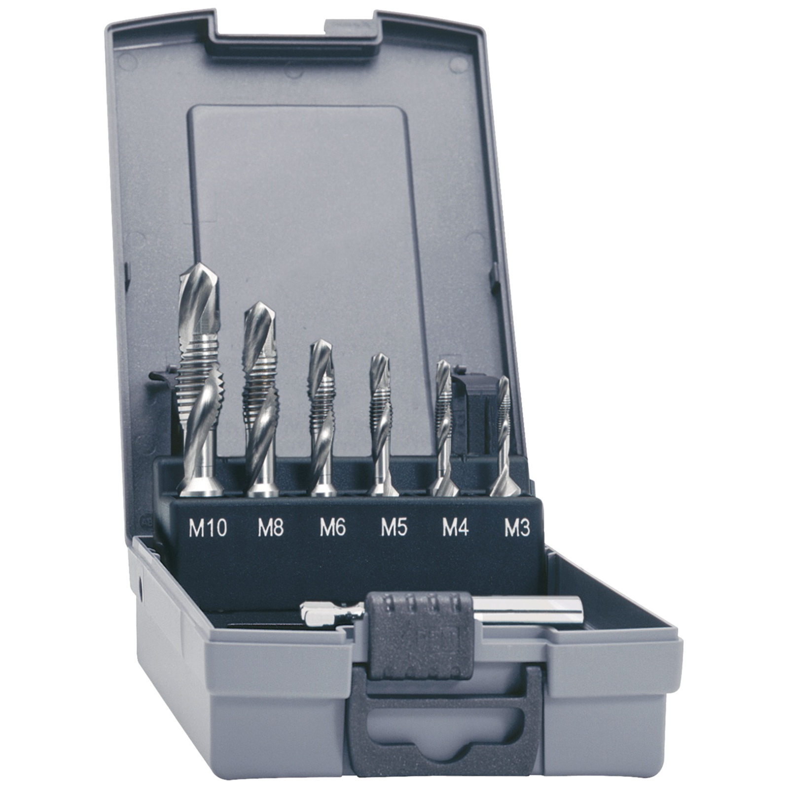 Set di maschi combinati M3-M10 DIN3126, 7 pezzi