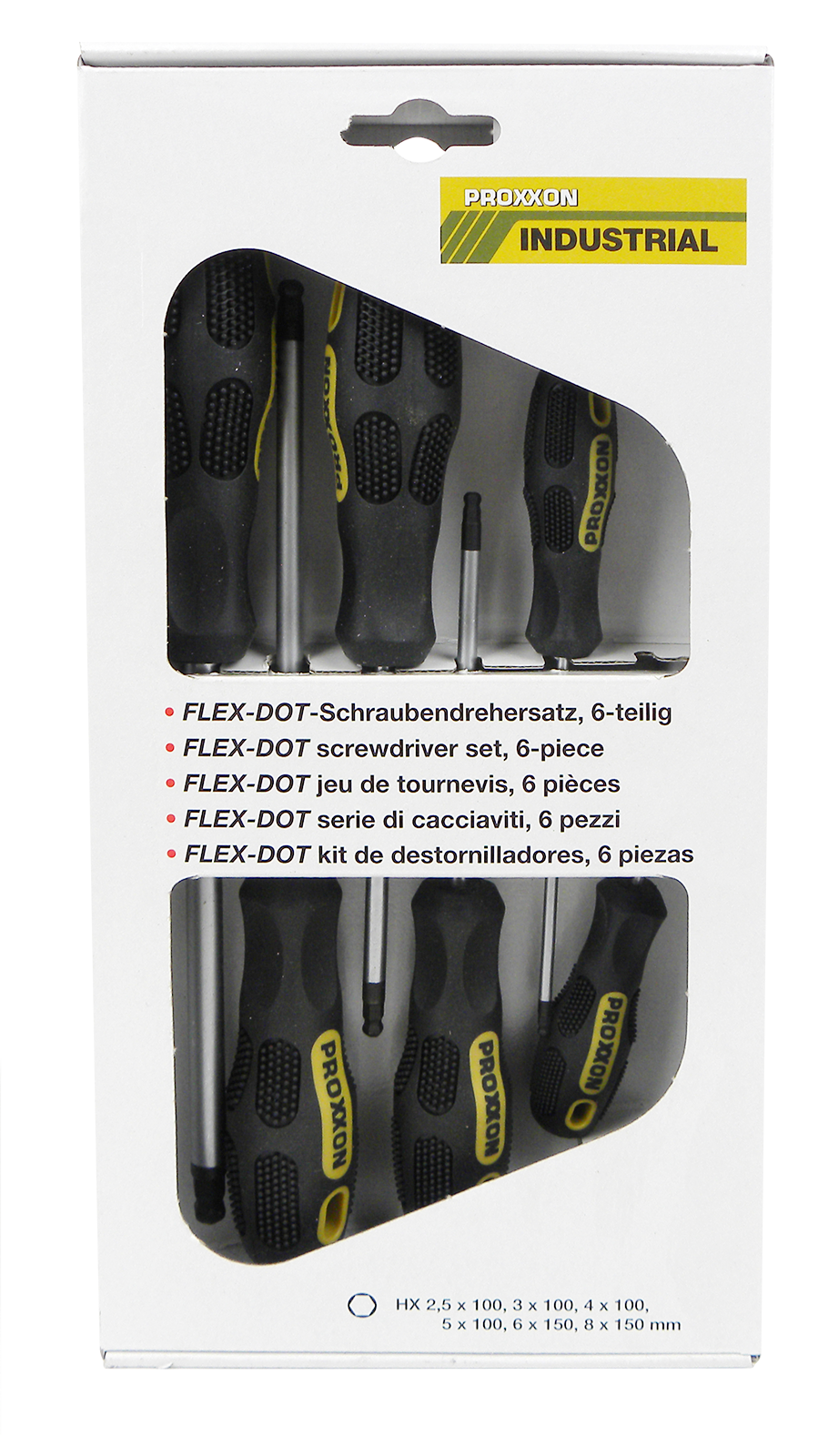 Schraubendrehersatz HEX 6-tlg.