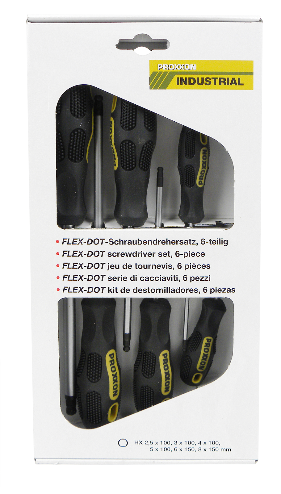 Schraubendrehersatz HEX 6-tlg.