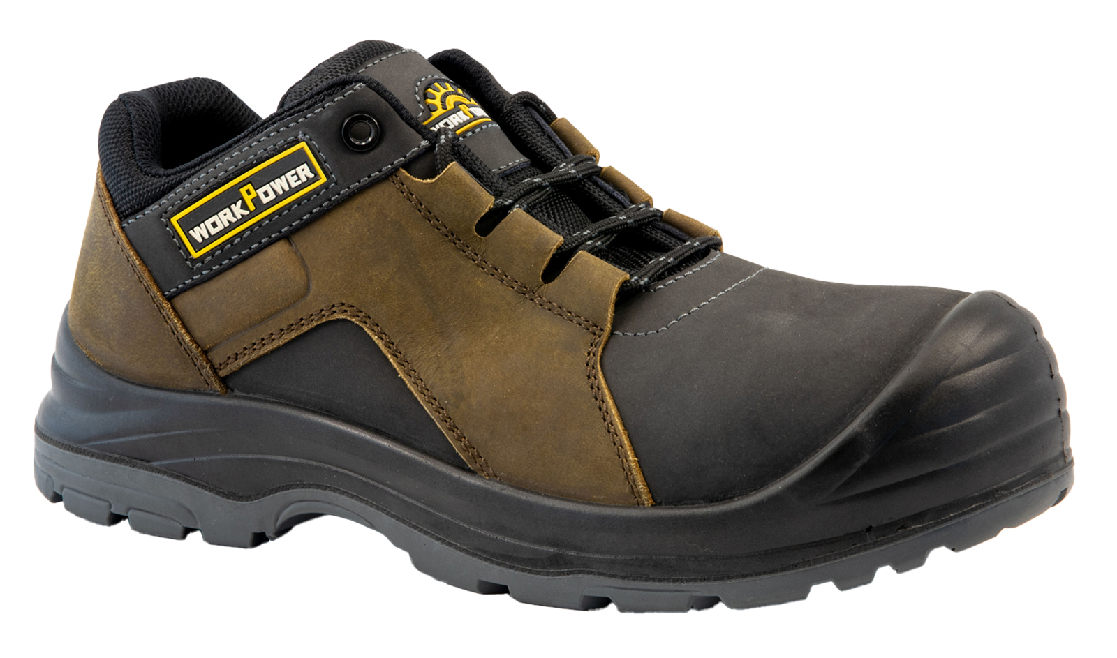 Sicherheitshalbschuh-Arbeitshalbschuh S3 Matello grau/braun