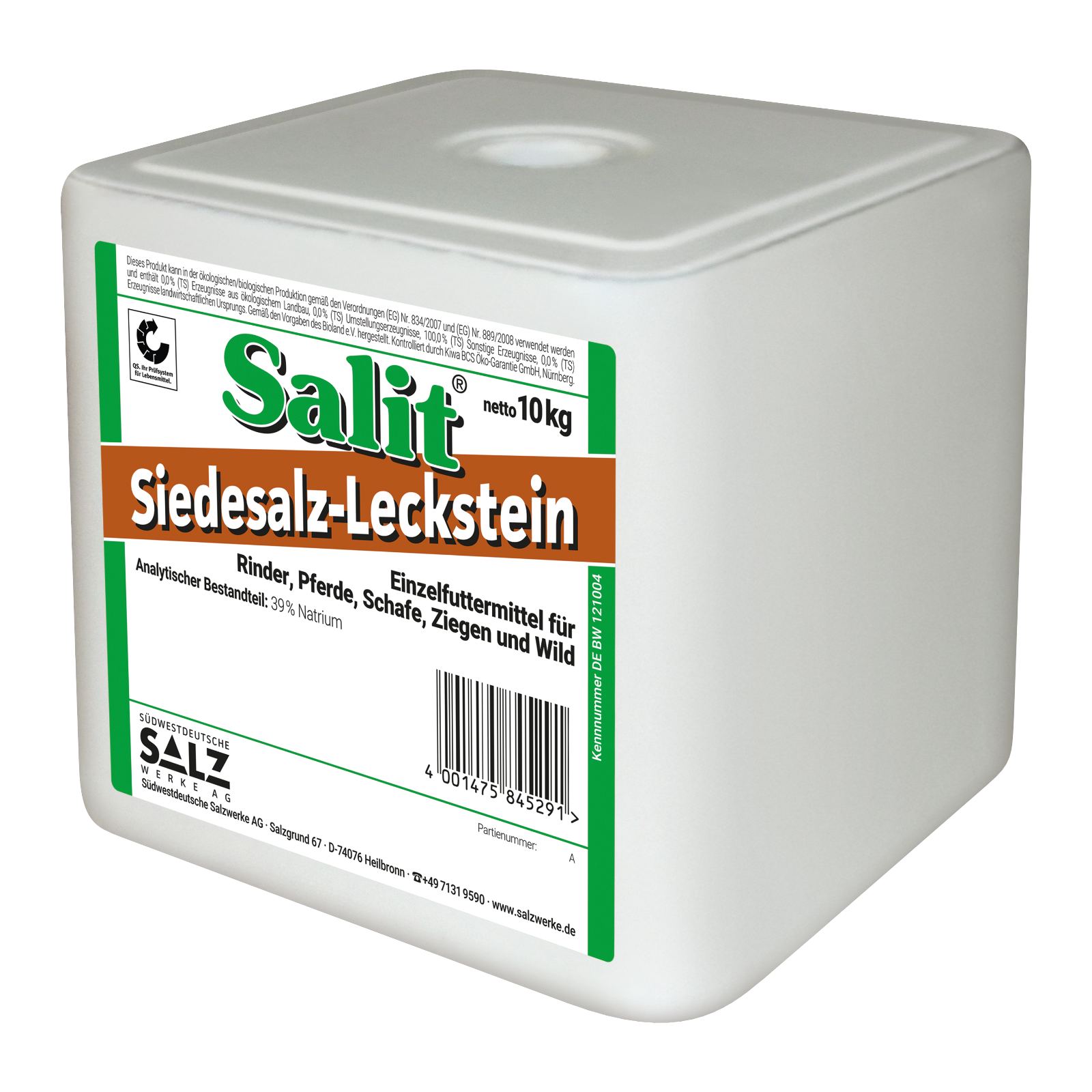 Salzleckstein SALIT 10 kg