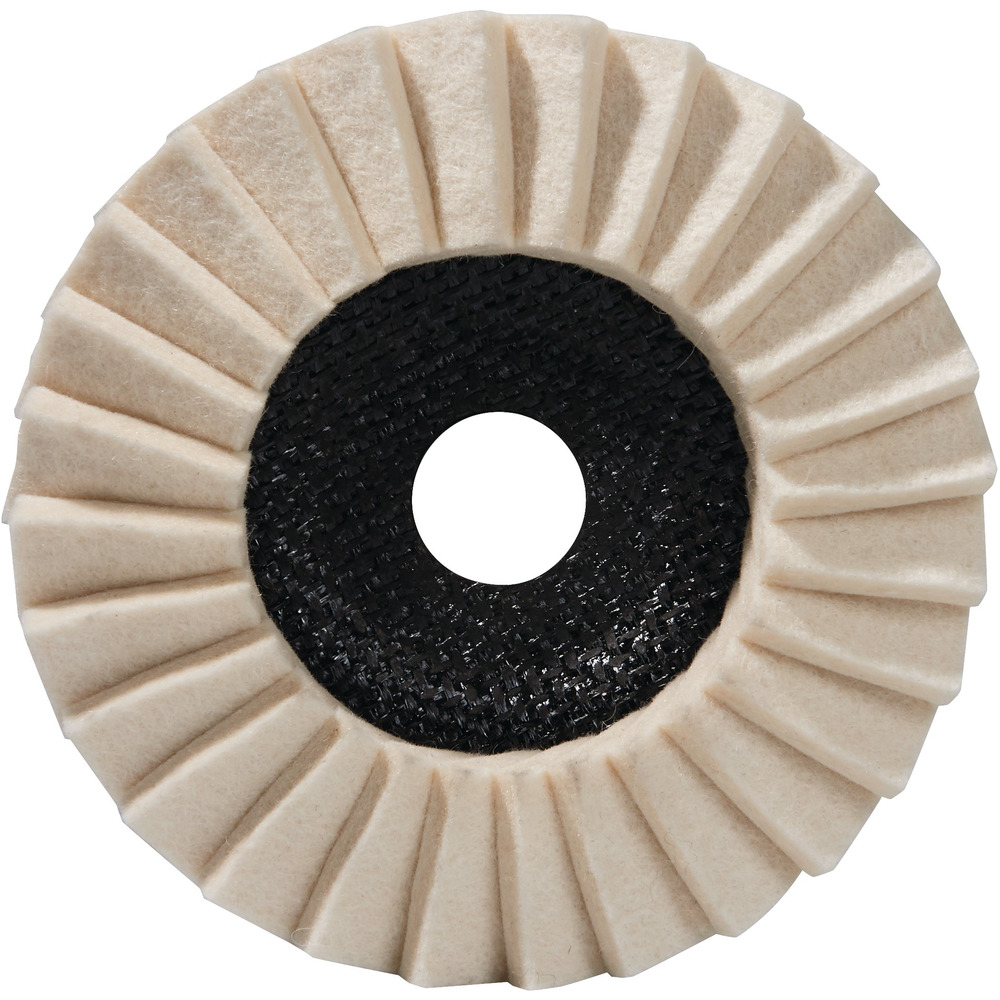 Polierfächerscheibe Ø 125 mm D5 H40 medium
