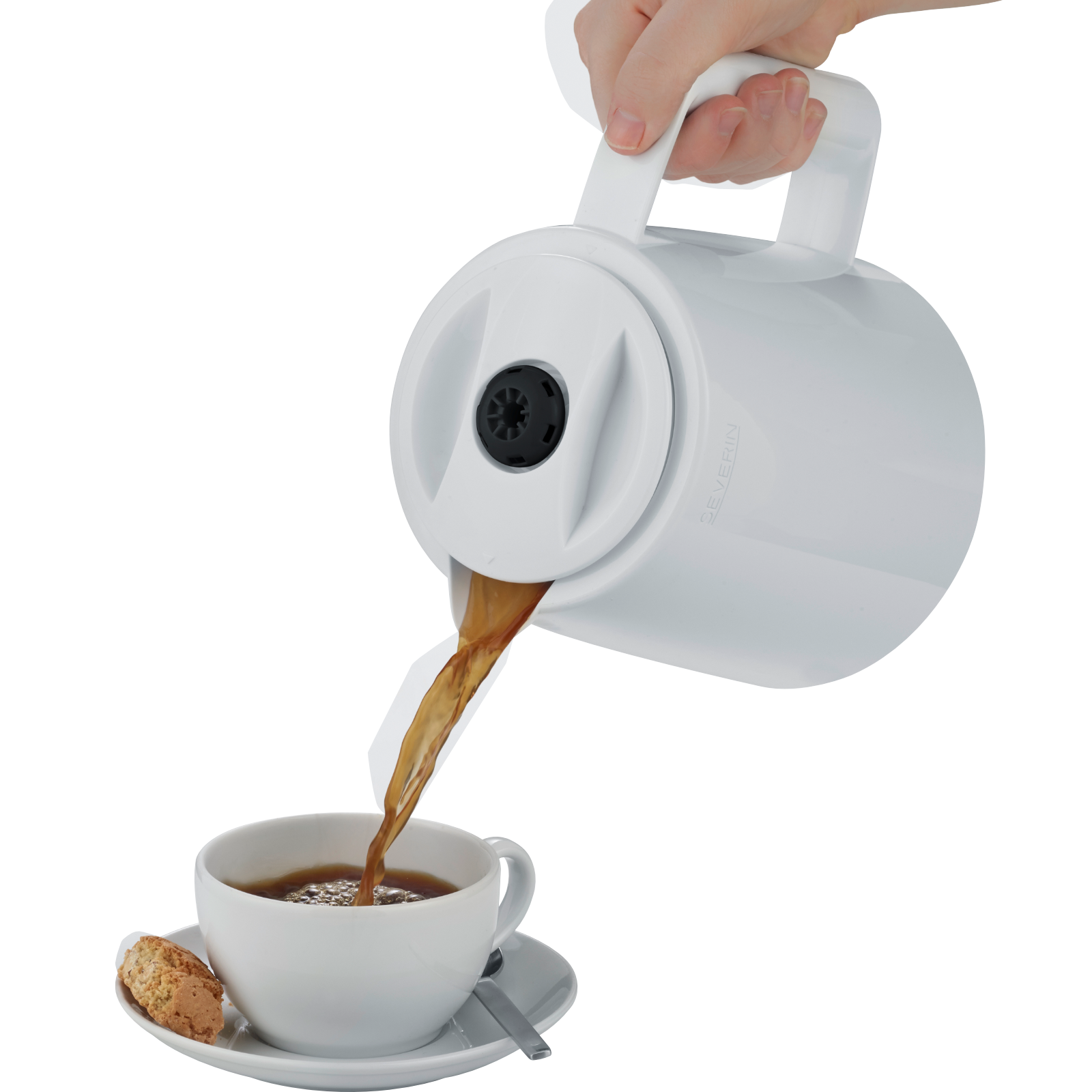 Filterkaffeemaschine mit 2 Thermokannen