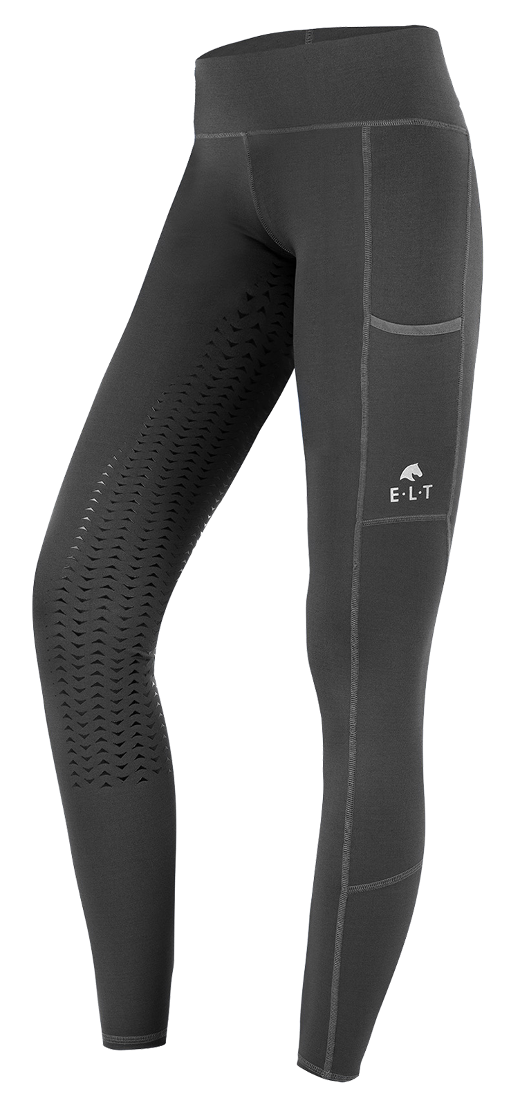 Reitlegging Damen asphaltgrau