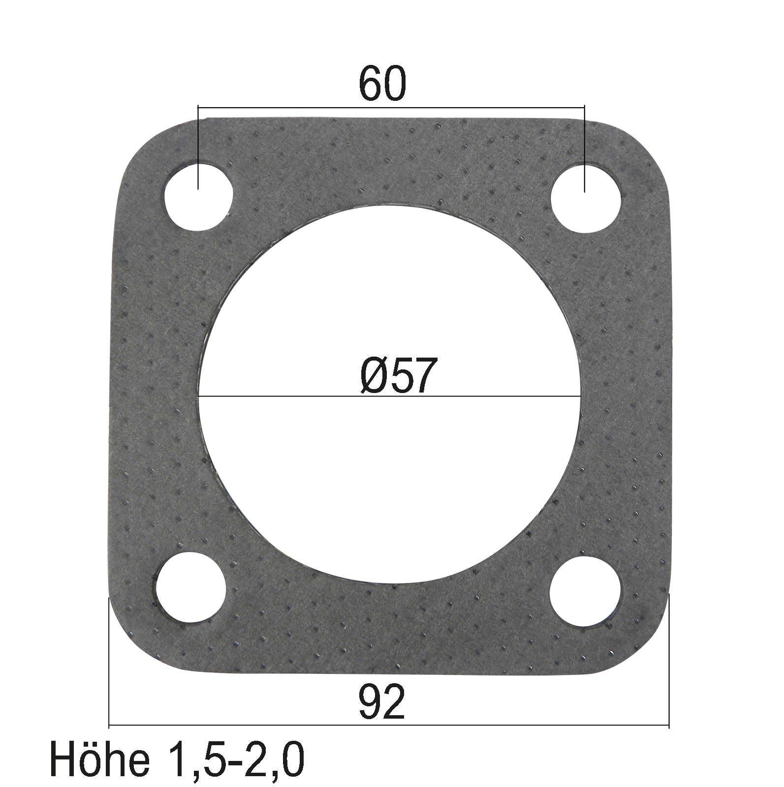 Guarnizione per marmitta di scarico