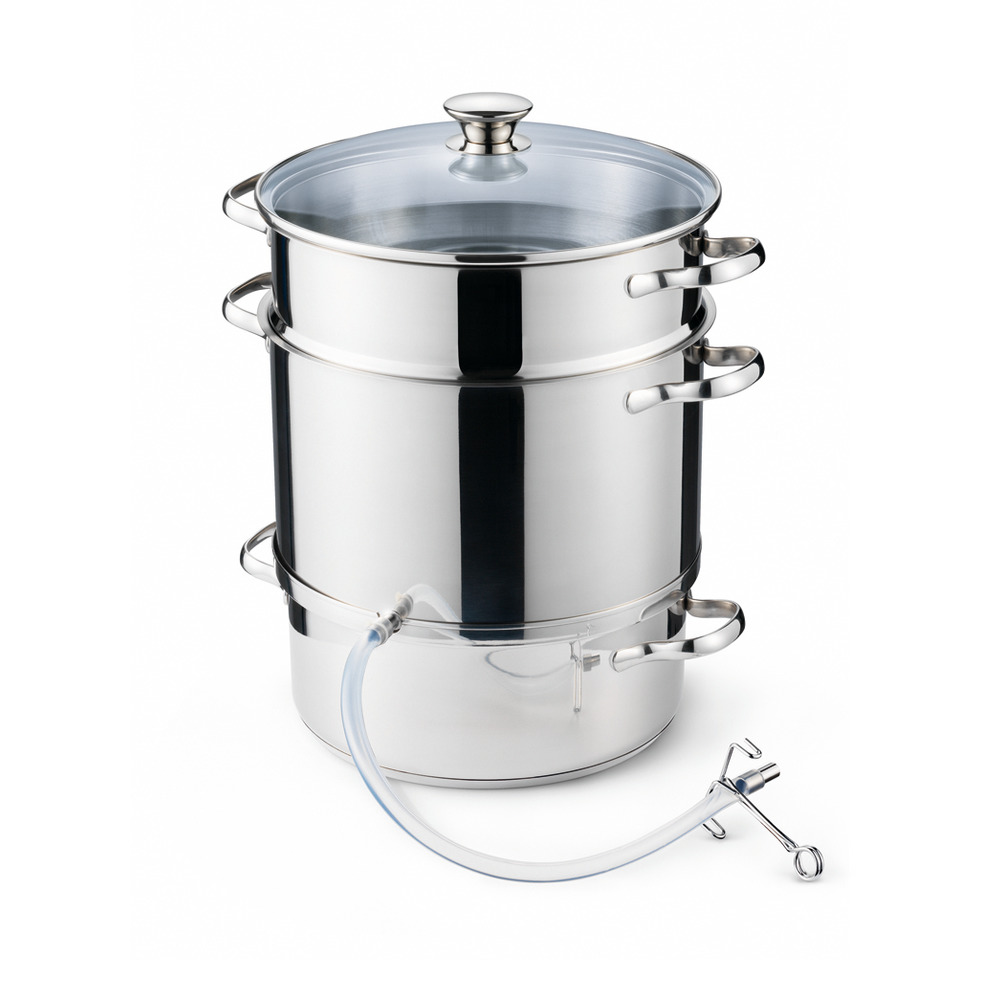Dampfentsafter Edelstahl 10L