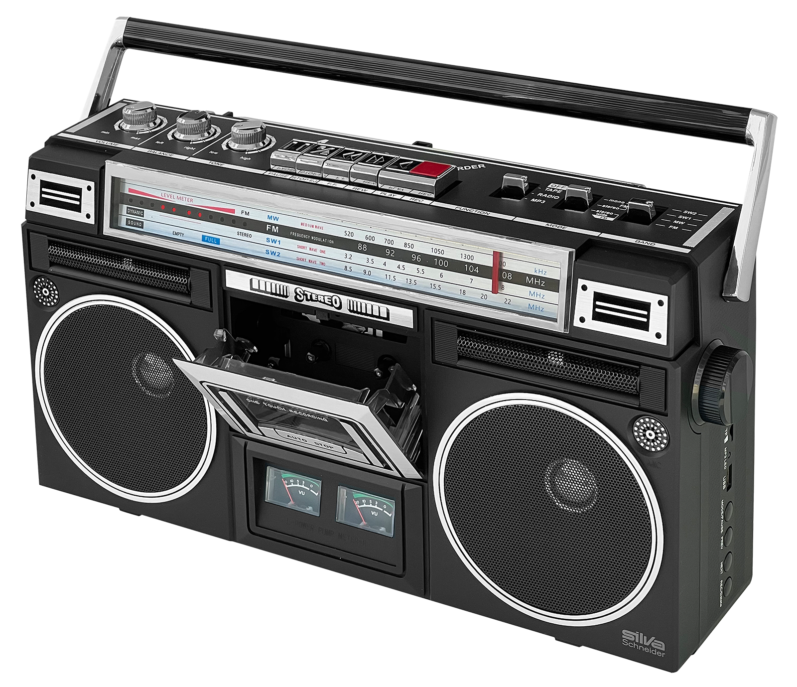 Radio-Kassettenrecorder Retro PCR 1980 BT