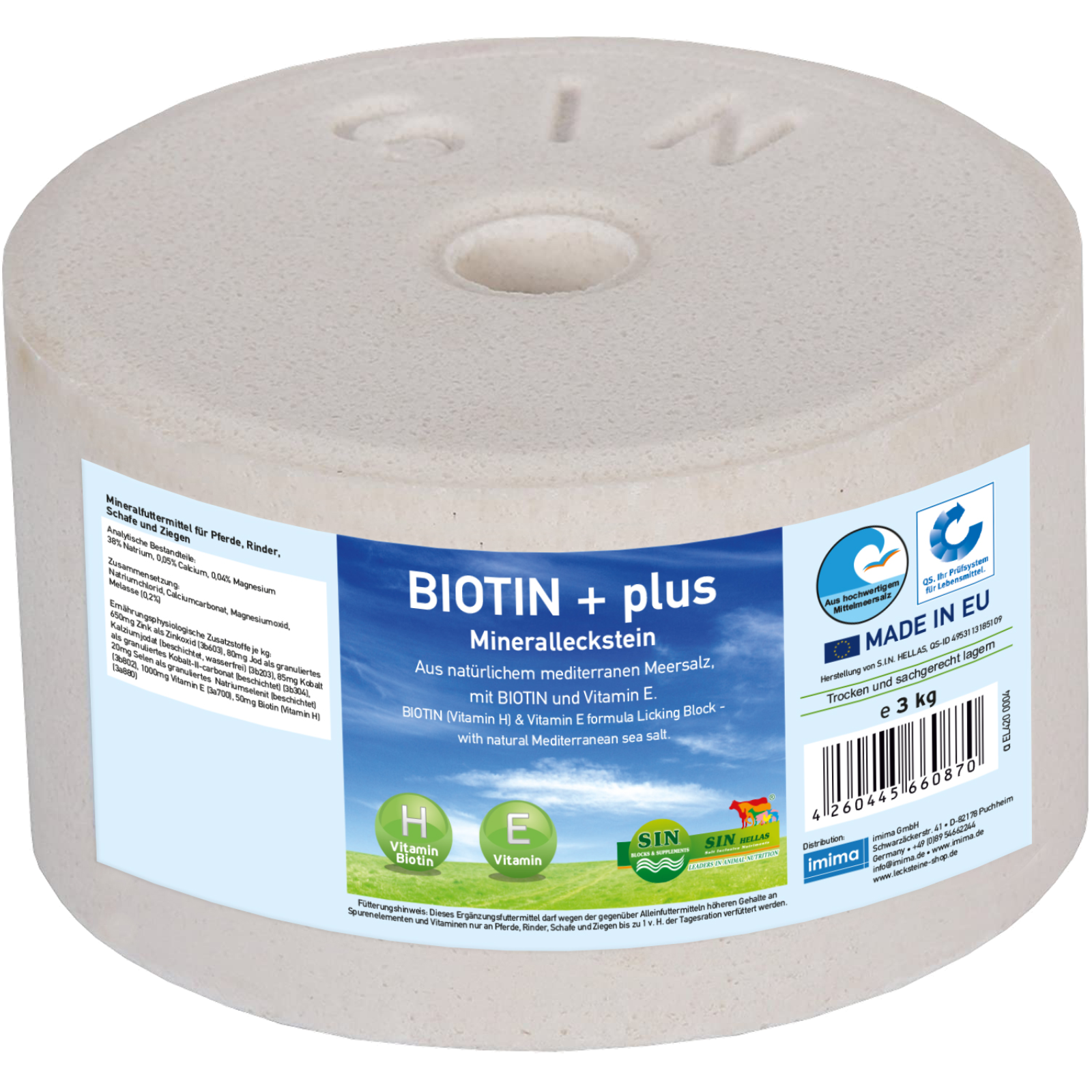 Leckstein Biotin+ 3 kg-FA128837