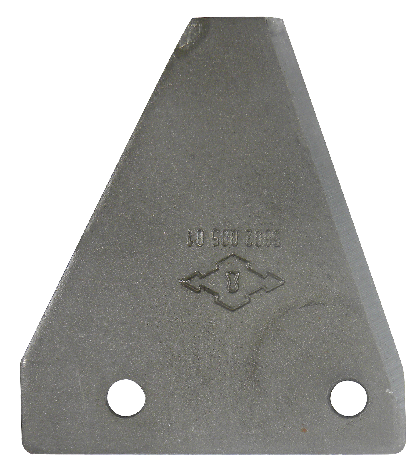 Endklinge zu Busatis Doppelmessermähwerk