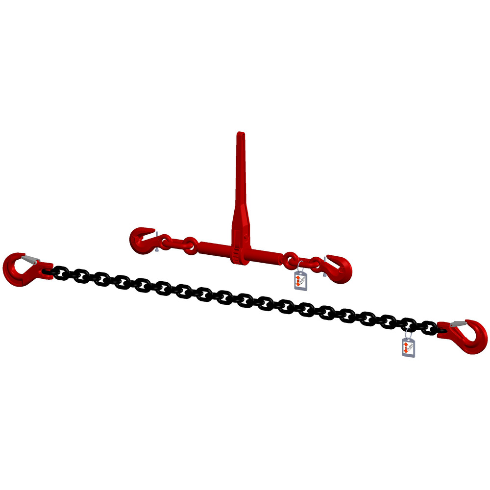 Zurrkette mit Ratschenspanner 2-teilig