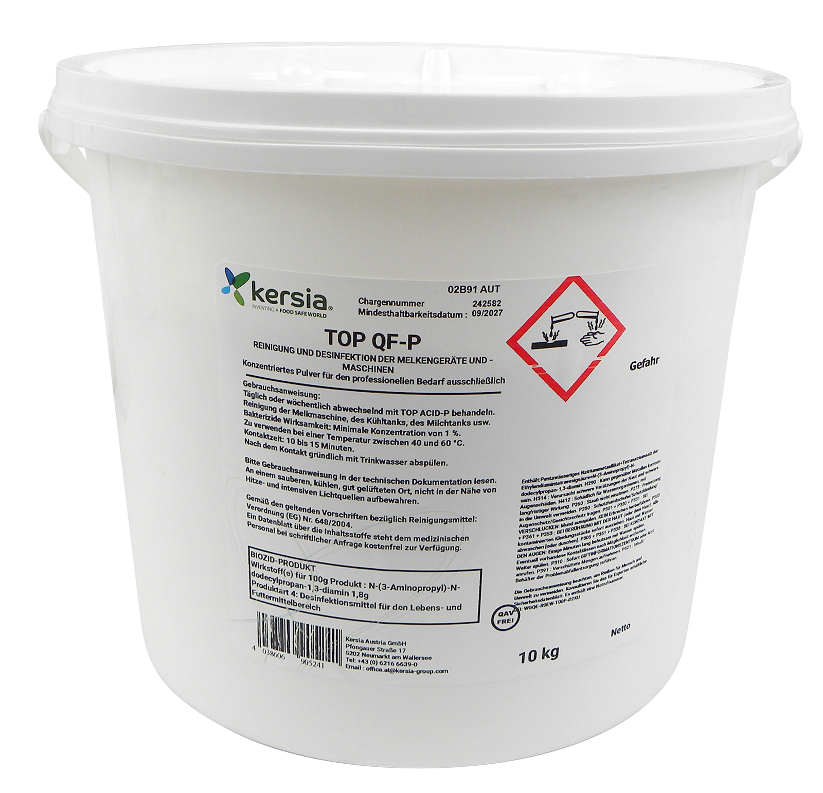 TOP QF-P 10 kg Pulver alkalisch *