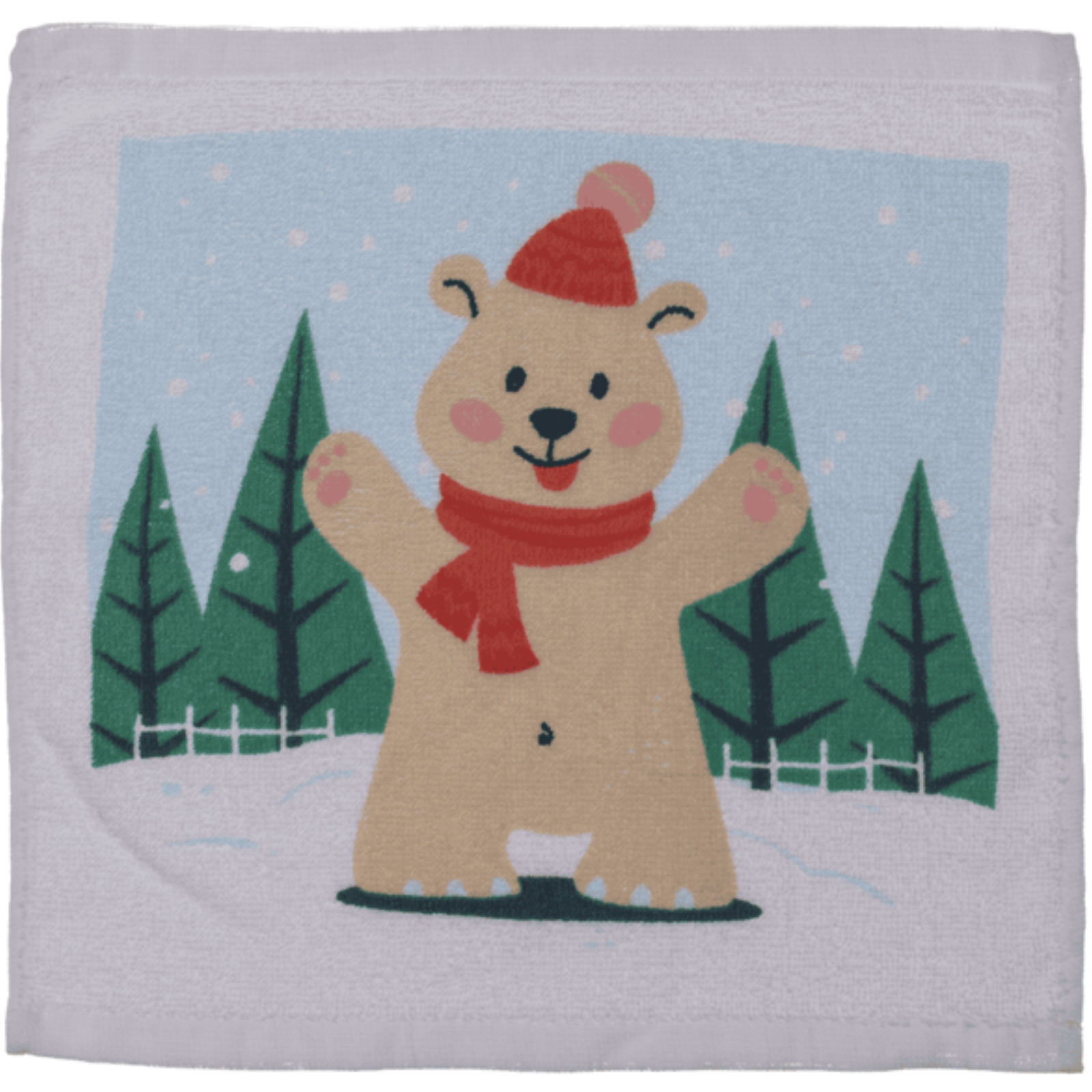 Magisches Handtuch Snowfriends  4 fach sortiert
