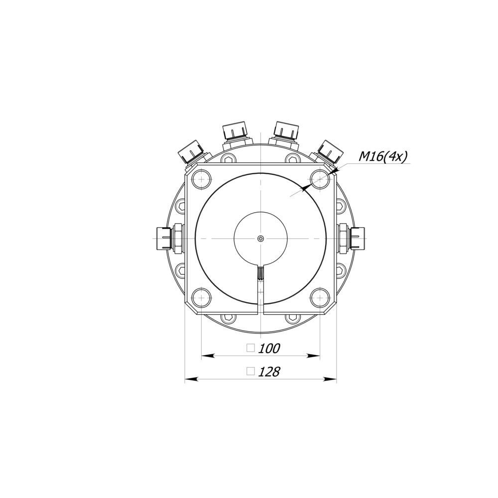Rotator FHR 3 FF 2-Flansch