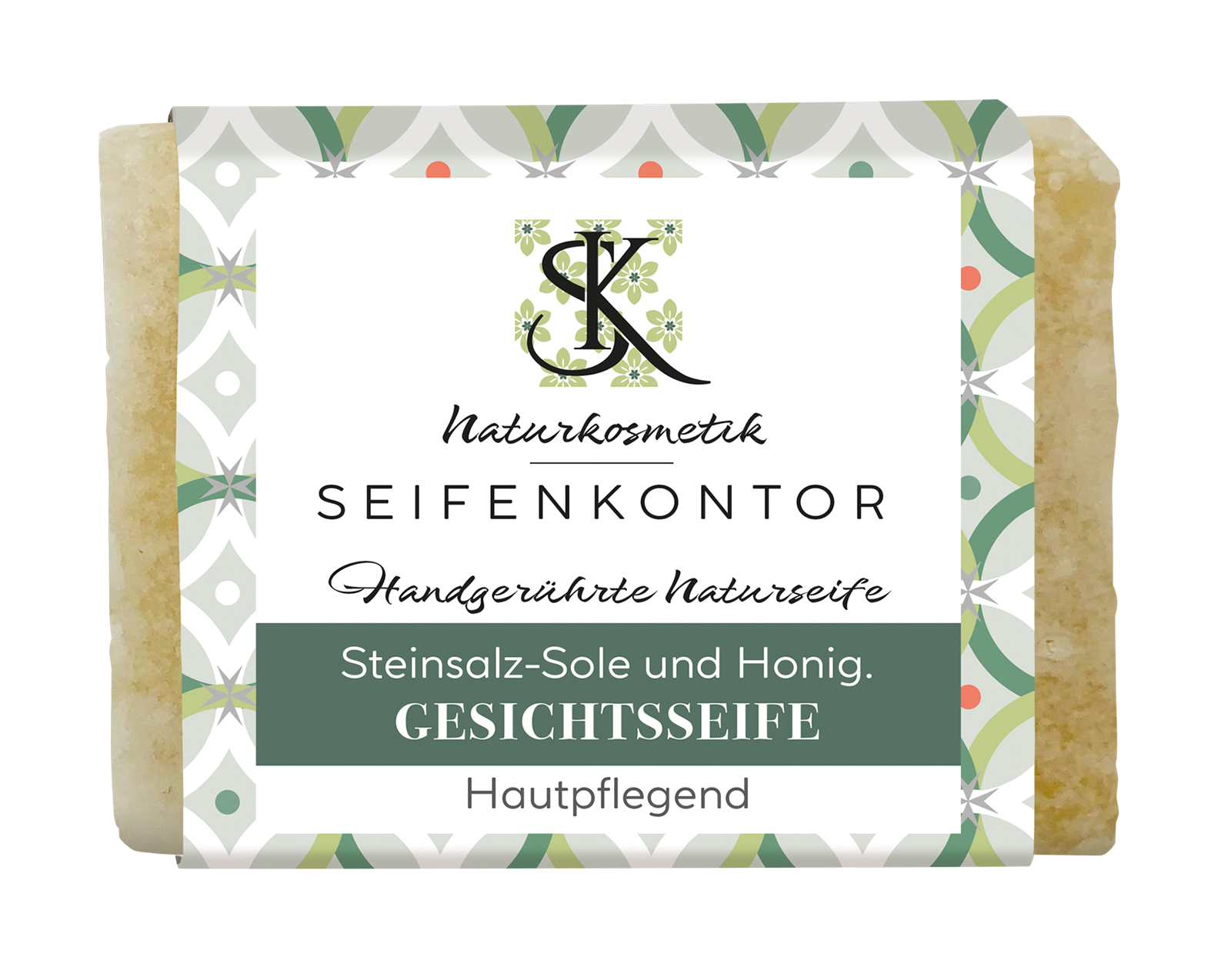 Gesichtsseife 0,55 g mit Steinsalz, Sole und Honig