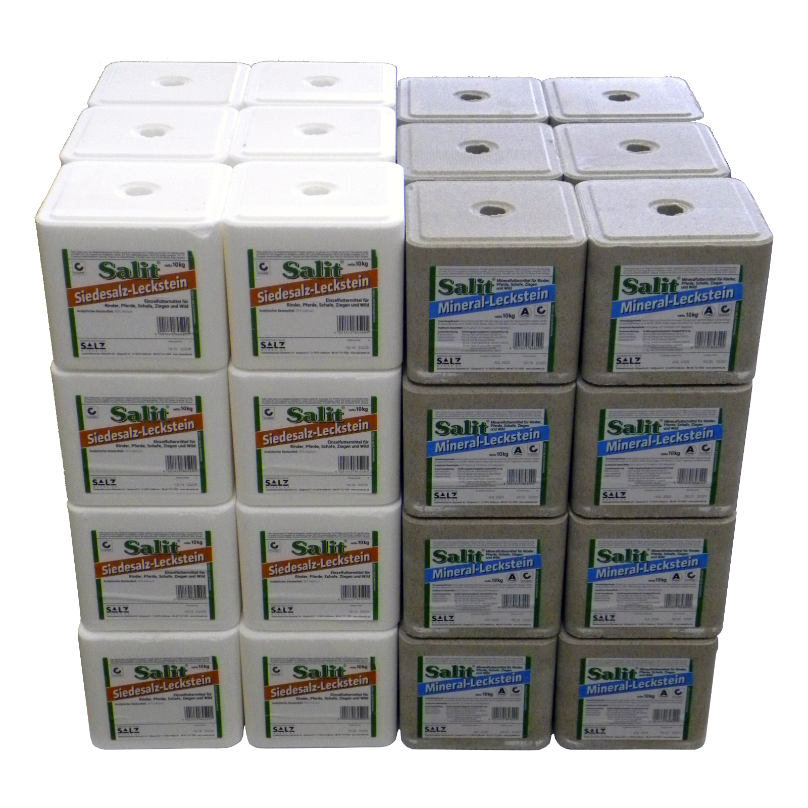 Leckstein-Set Classic 48x10 kg