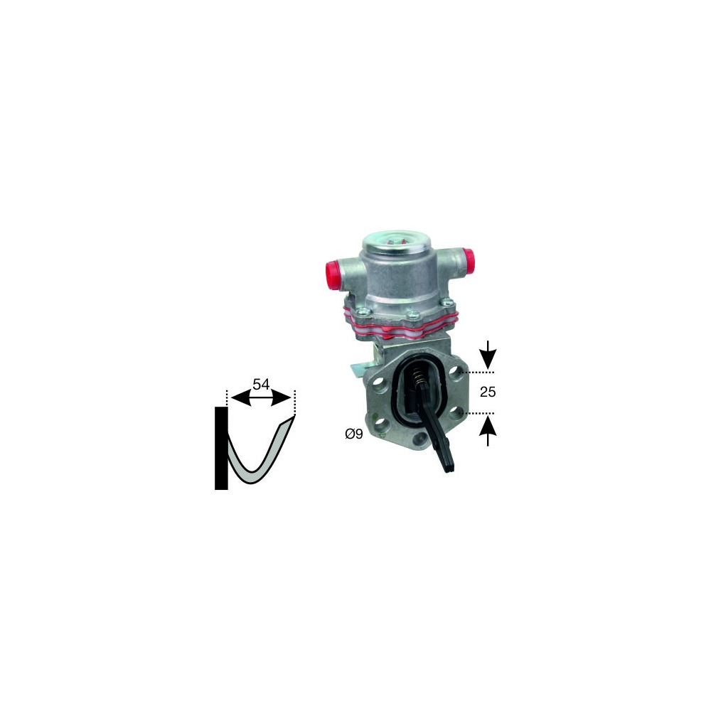 Kraftstoffförderpumpe zu Steyr/Valtra/MF
