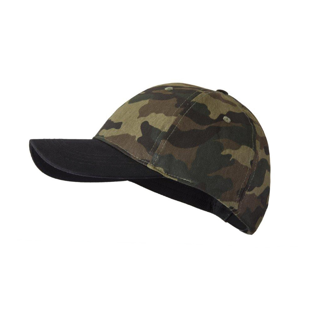 Base cap camouflage