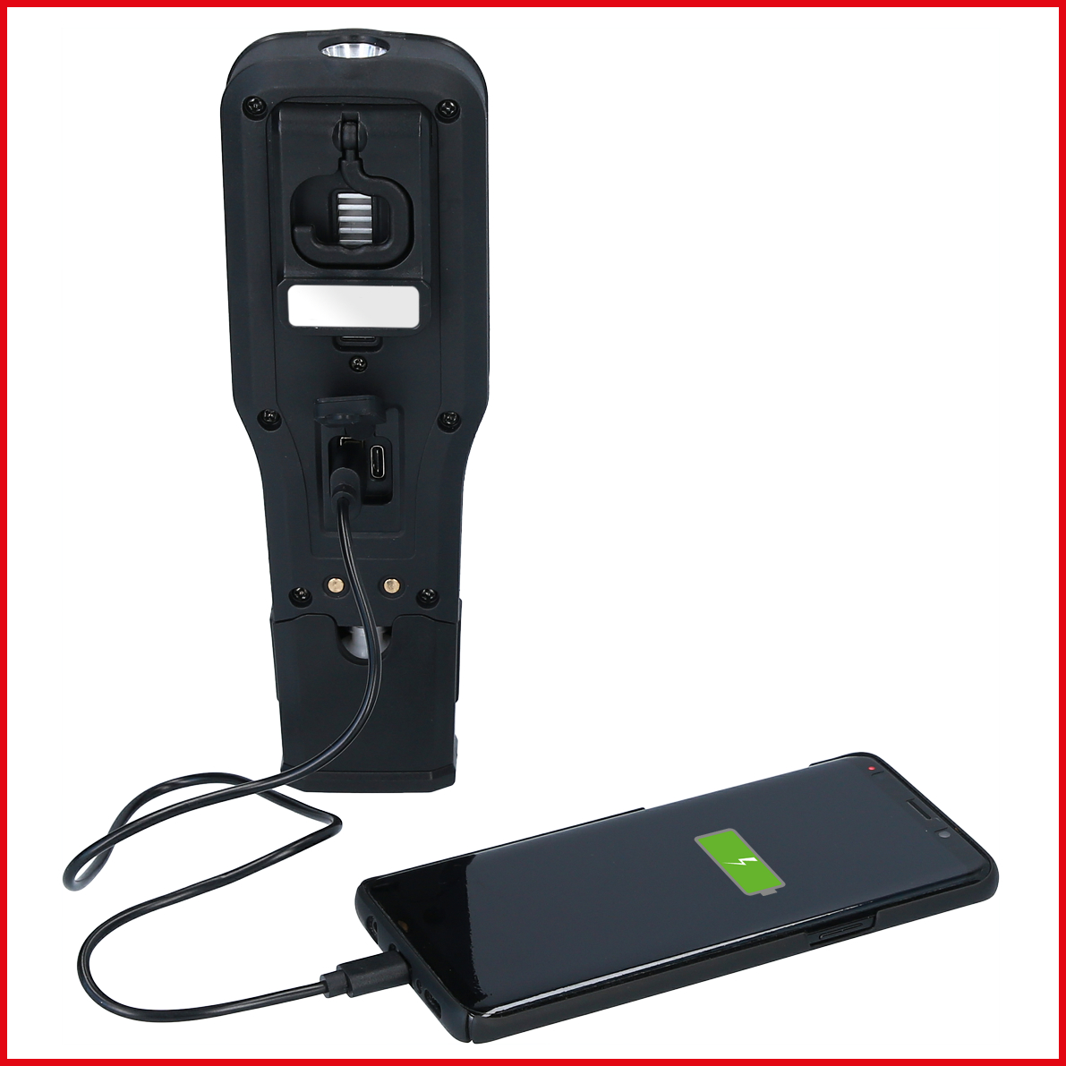 Mobile Werkstatt Handlampe, 550 Lumen und knickbar