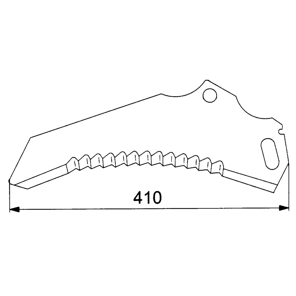 Ladewagenmesser zu PÖTTINGER Siloprofi, Ladeprofi, Ernteprofi