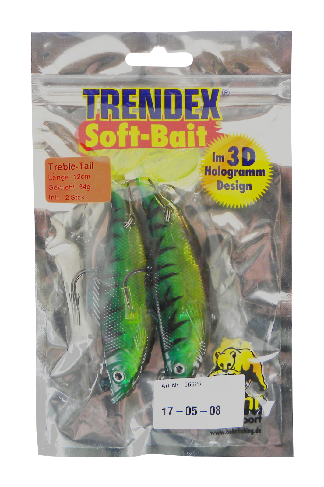 Treble-Tail 12 cm