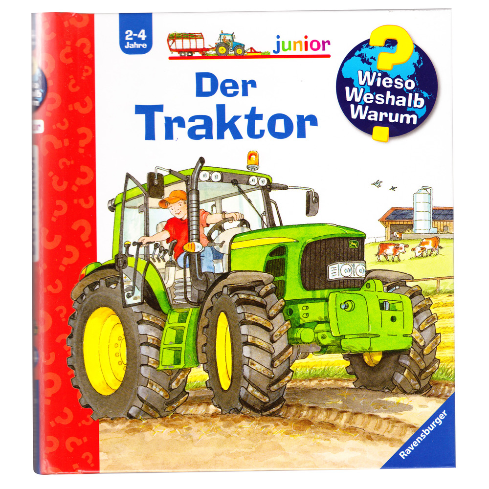 Il trattore (come? cosa? perché?) Libro per bambini
