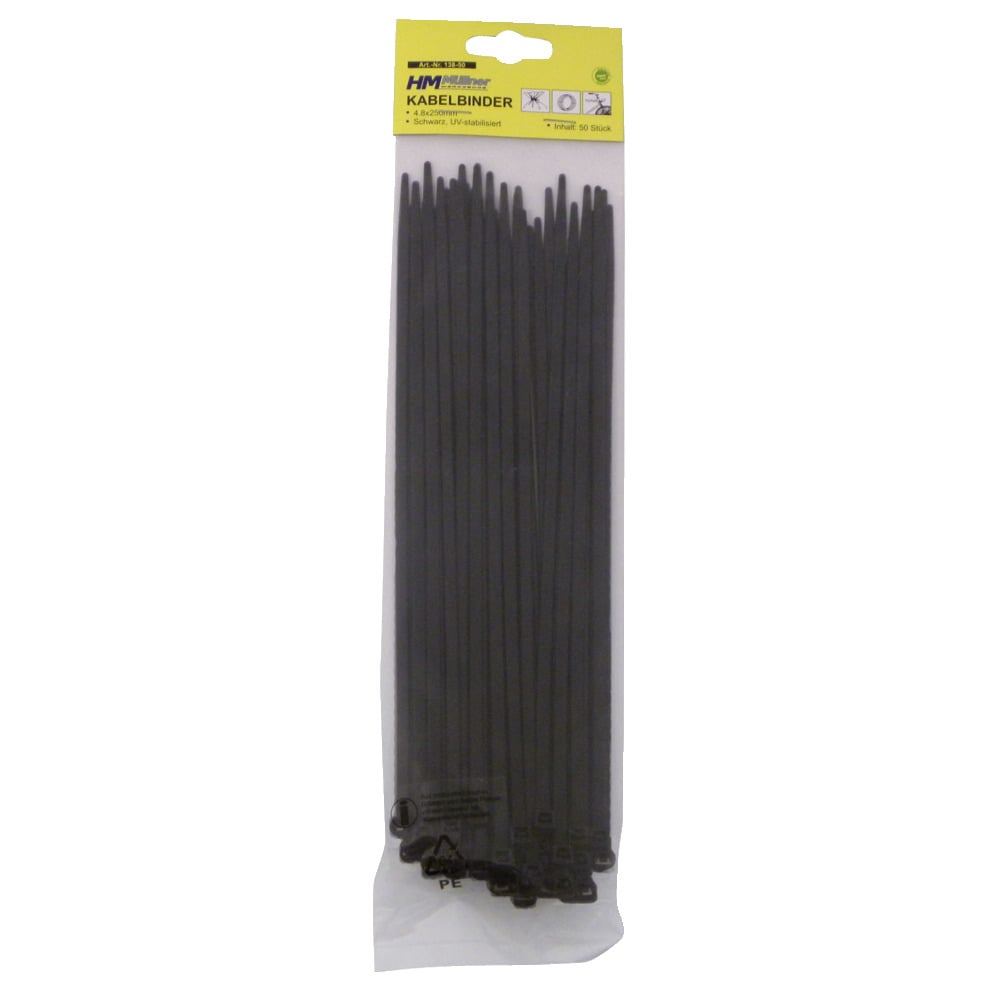 Cable tie set, 50 pieces