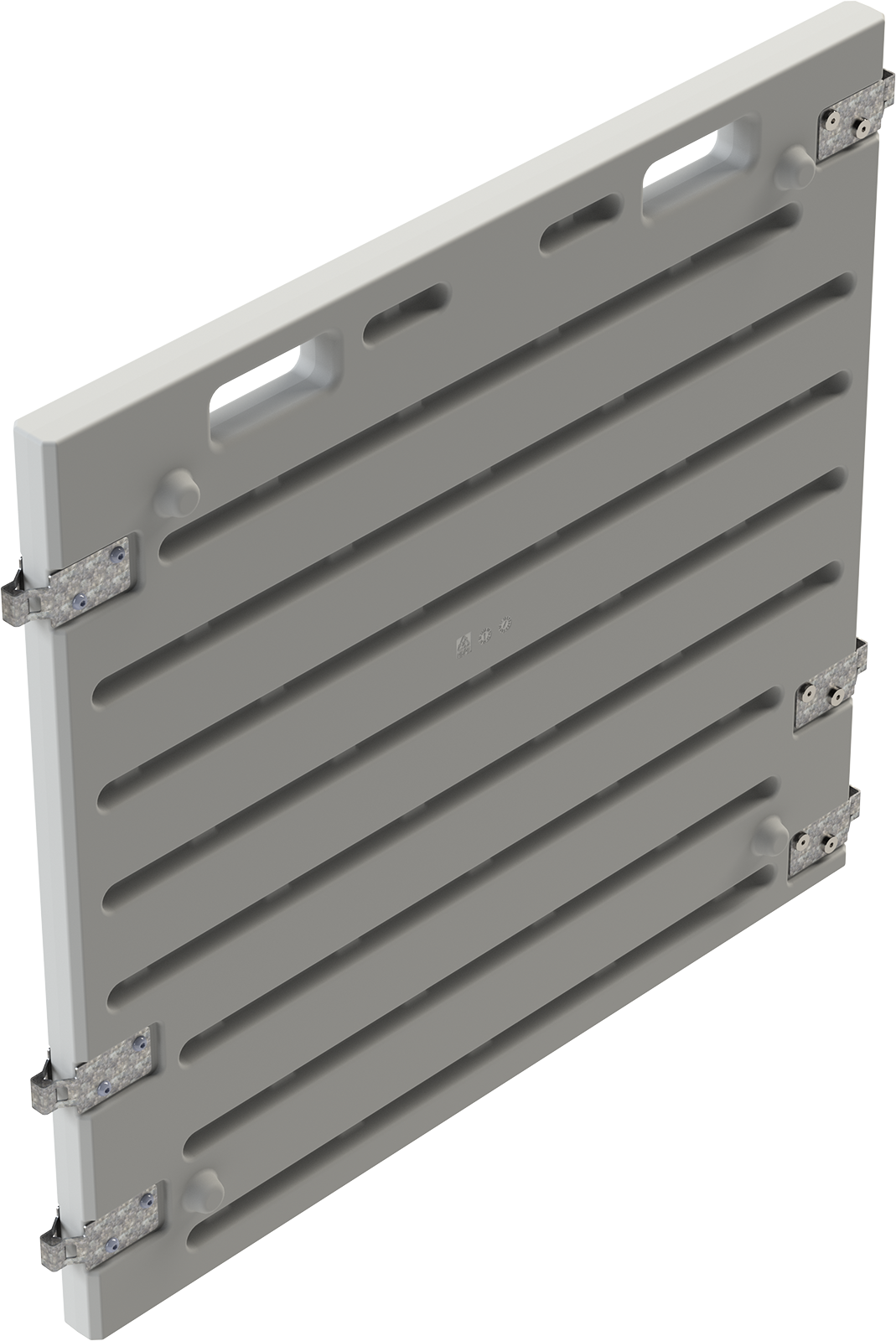 Rückwand für modulare Kälberboxen