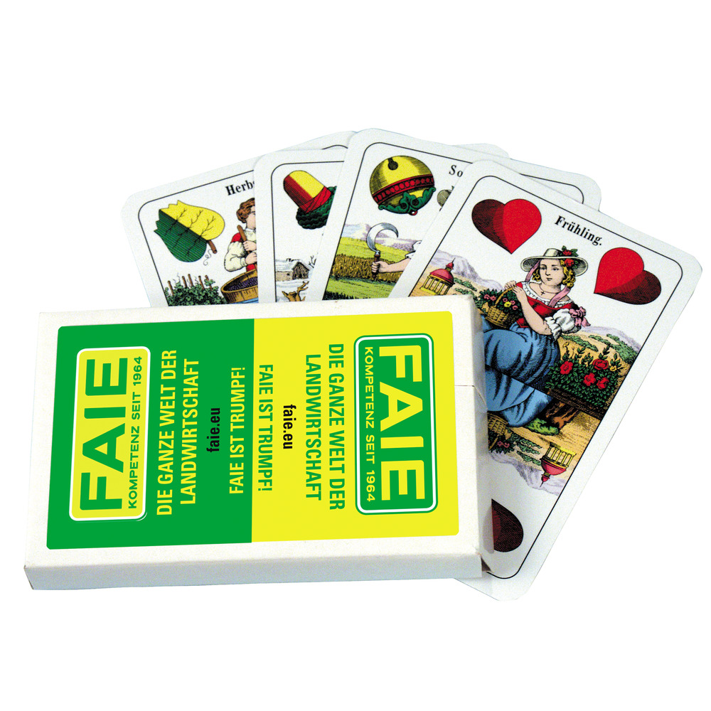 Spielkarten FAIE Doppeldeutsch 36 Blatt