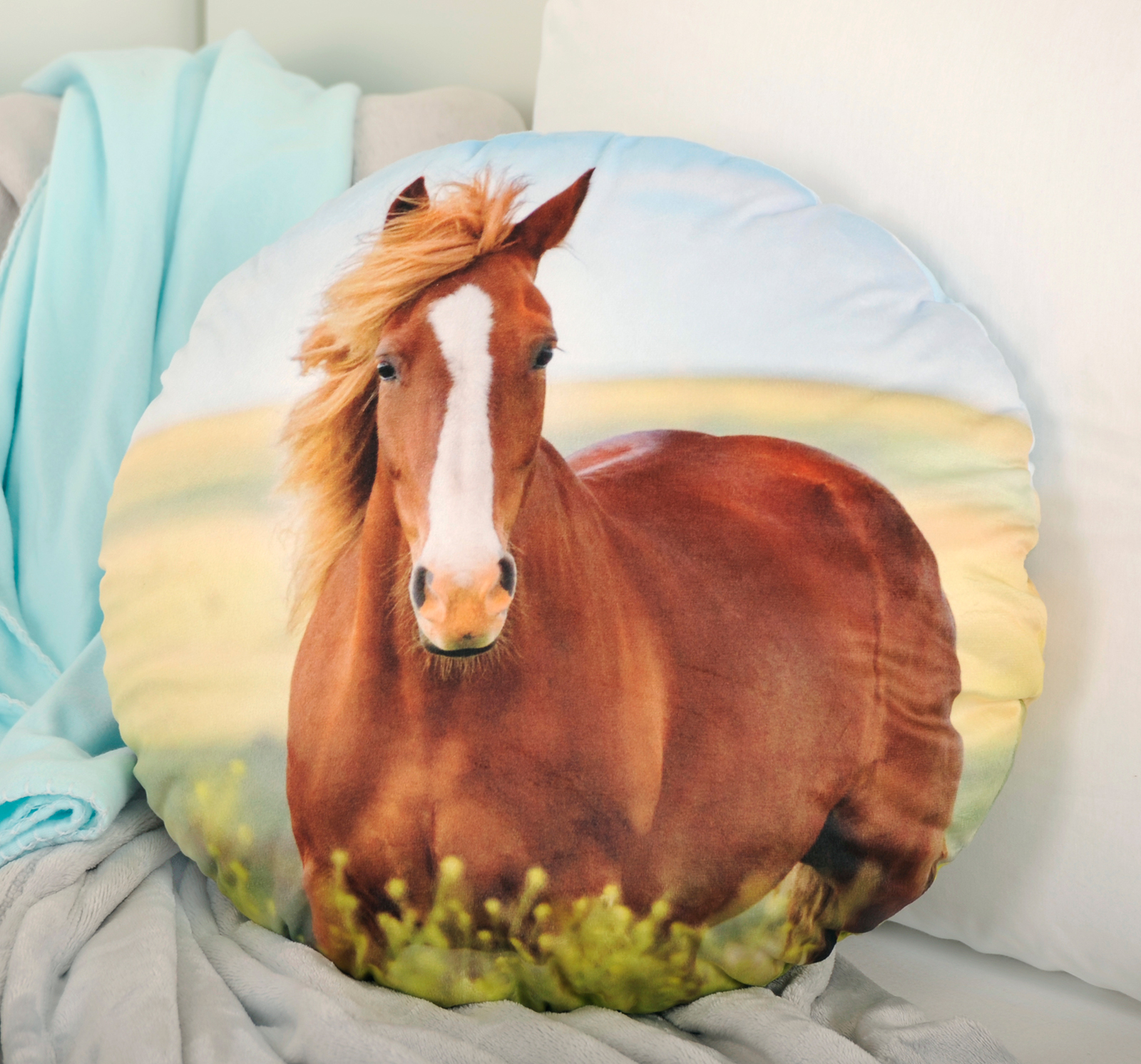 Dekokissen Pferd