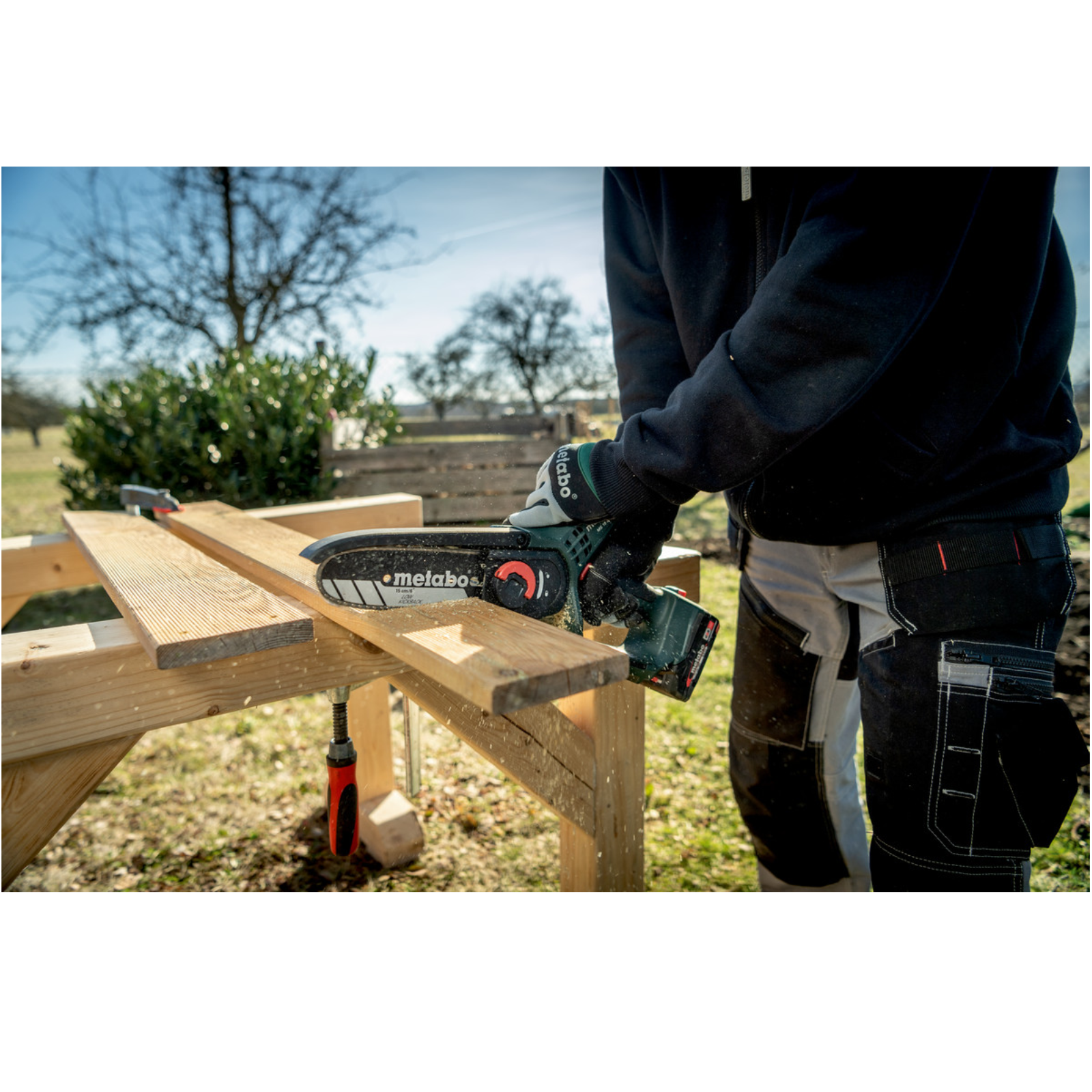 Gehölzsäge Metabo AkkuMS18LTX  15 Set 