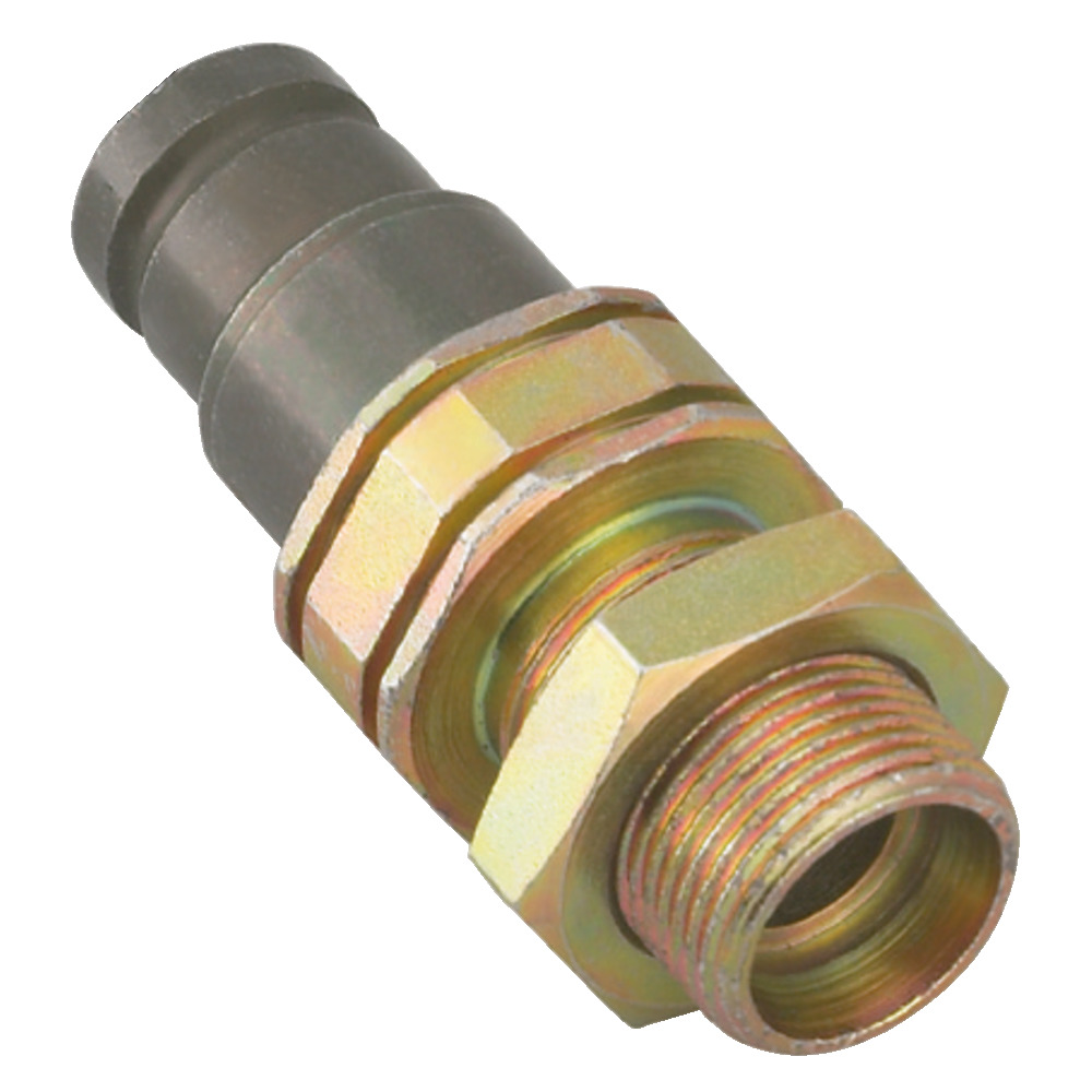 Stecker flachdichtend BG2/DN13 mit Schottgewinde