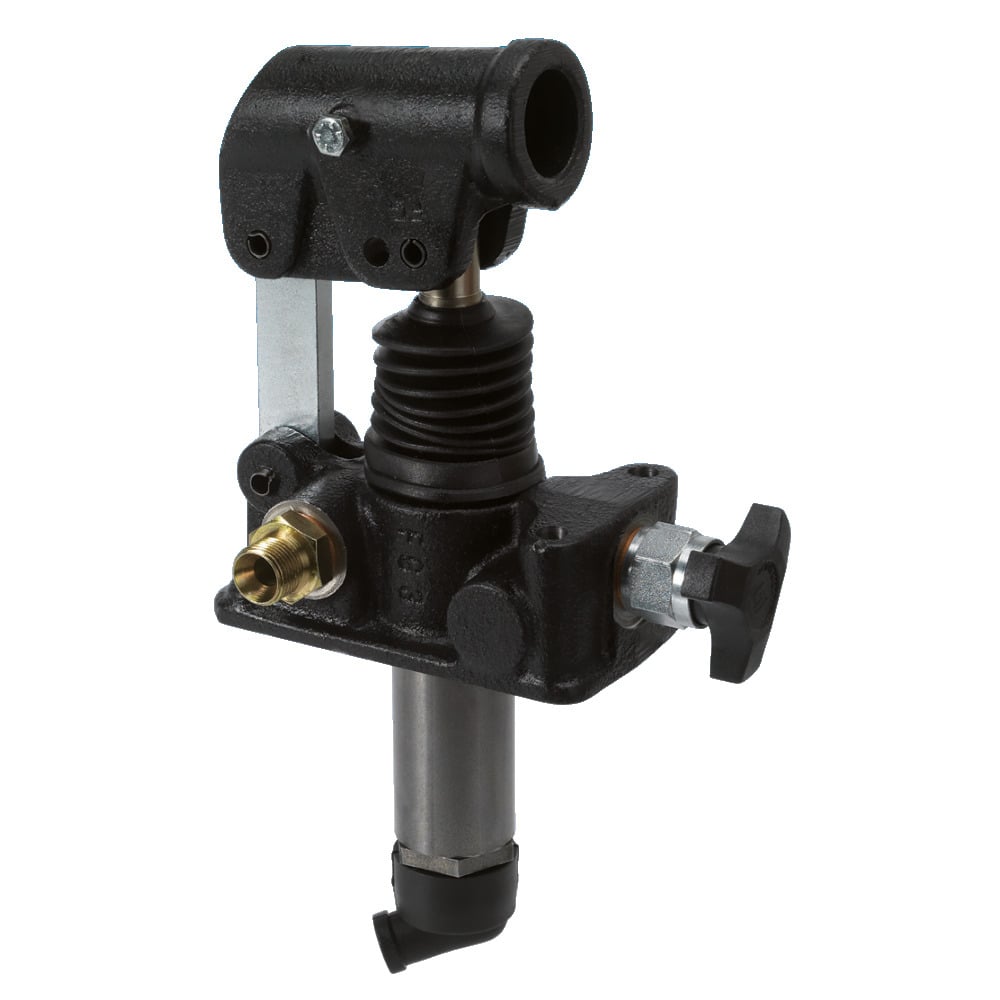Hand pumps for tank construction, single-acting, double stroke