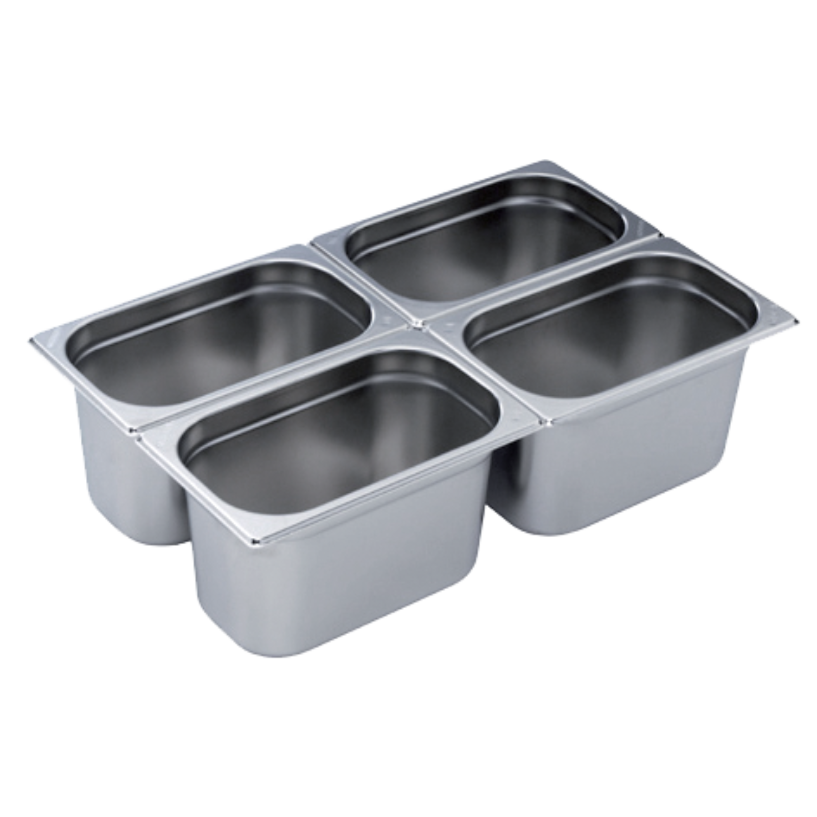 Gastronormbehälter Edelstahl 1/4