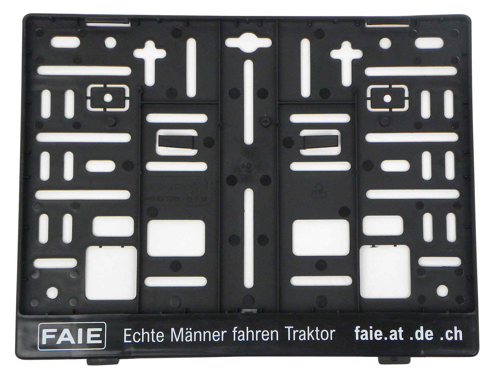 Kennzeichenhalter PVC