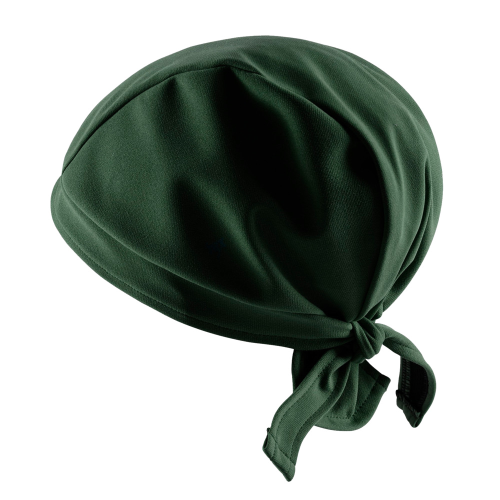 Stall-Mütze mit Bändern grün - hairtex®