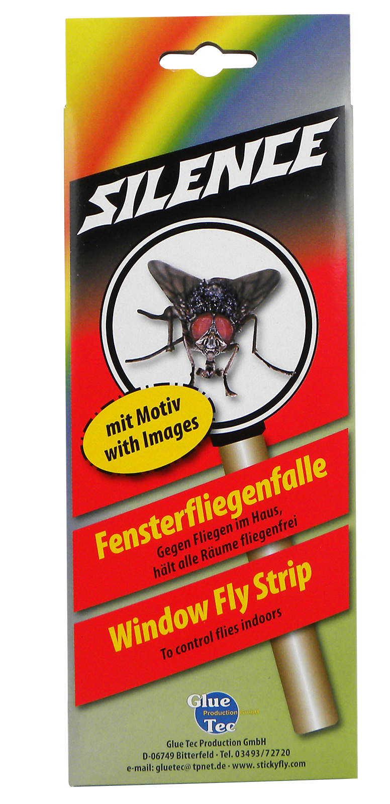 Fensterklebefalle, 6 Streifen