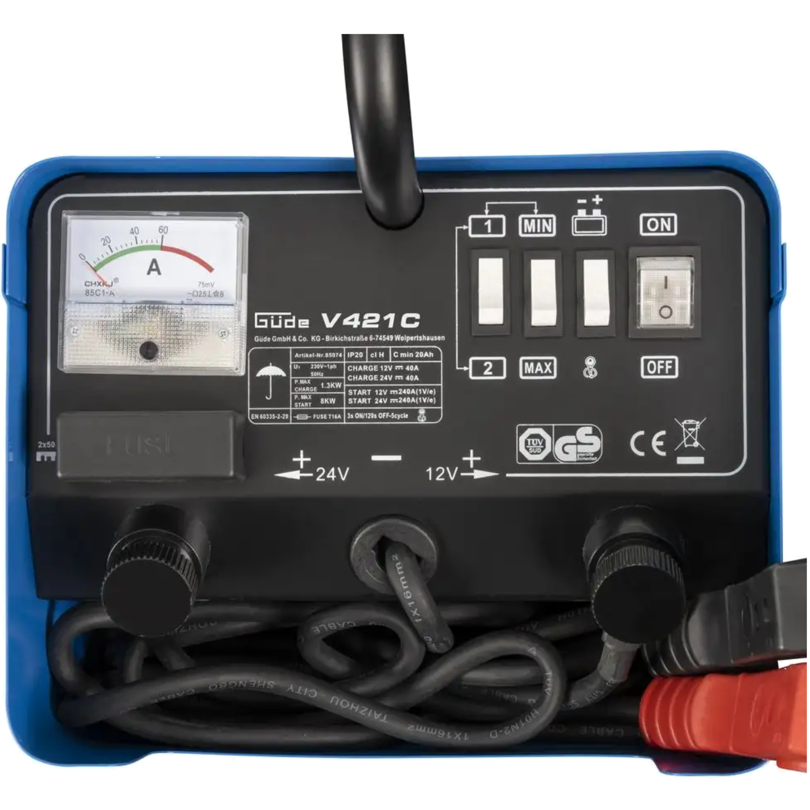  Batterielade-Startgerät V 421C