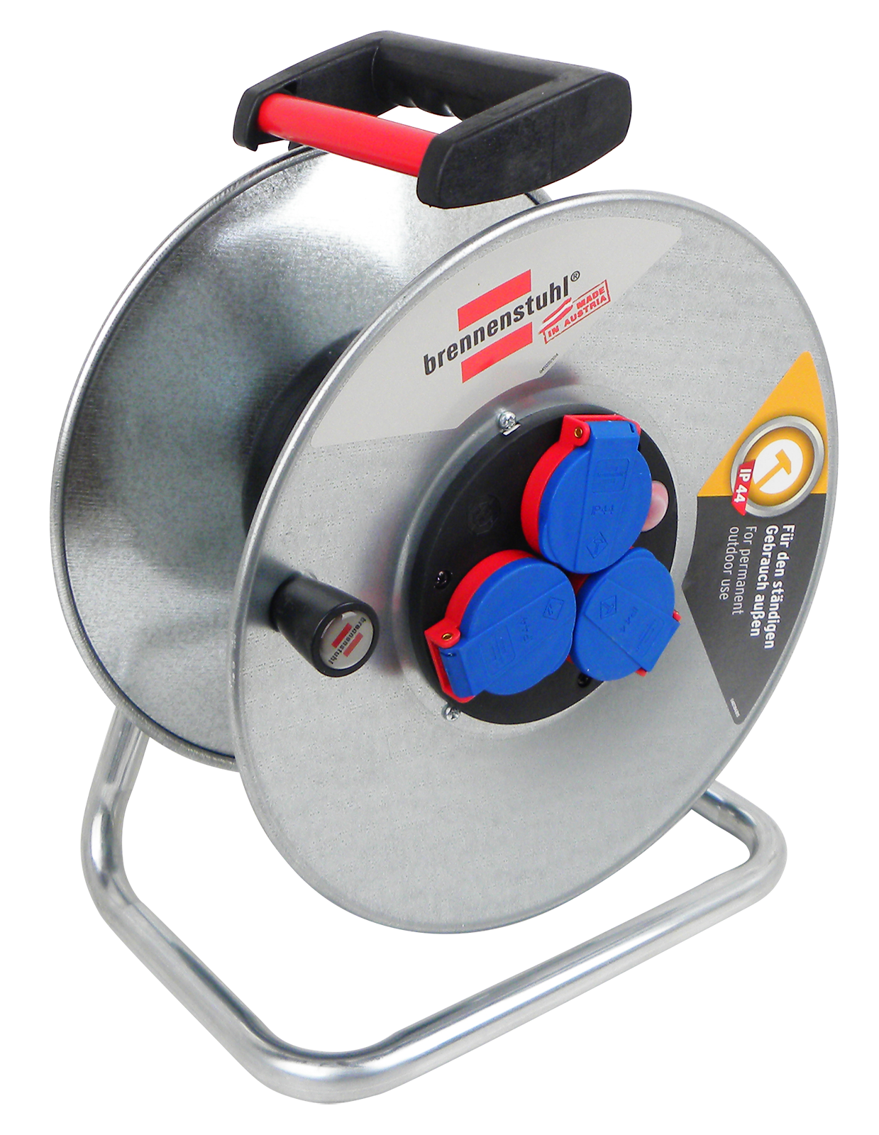  Kabeltrommel SK Garant 290 LEER m. 3-fach Steckdose IP44 