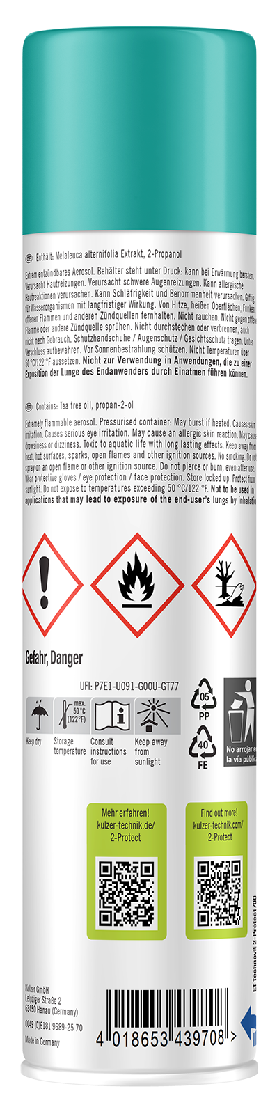 Klauenspray Technovit 2-Protect