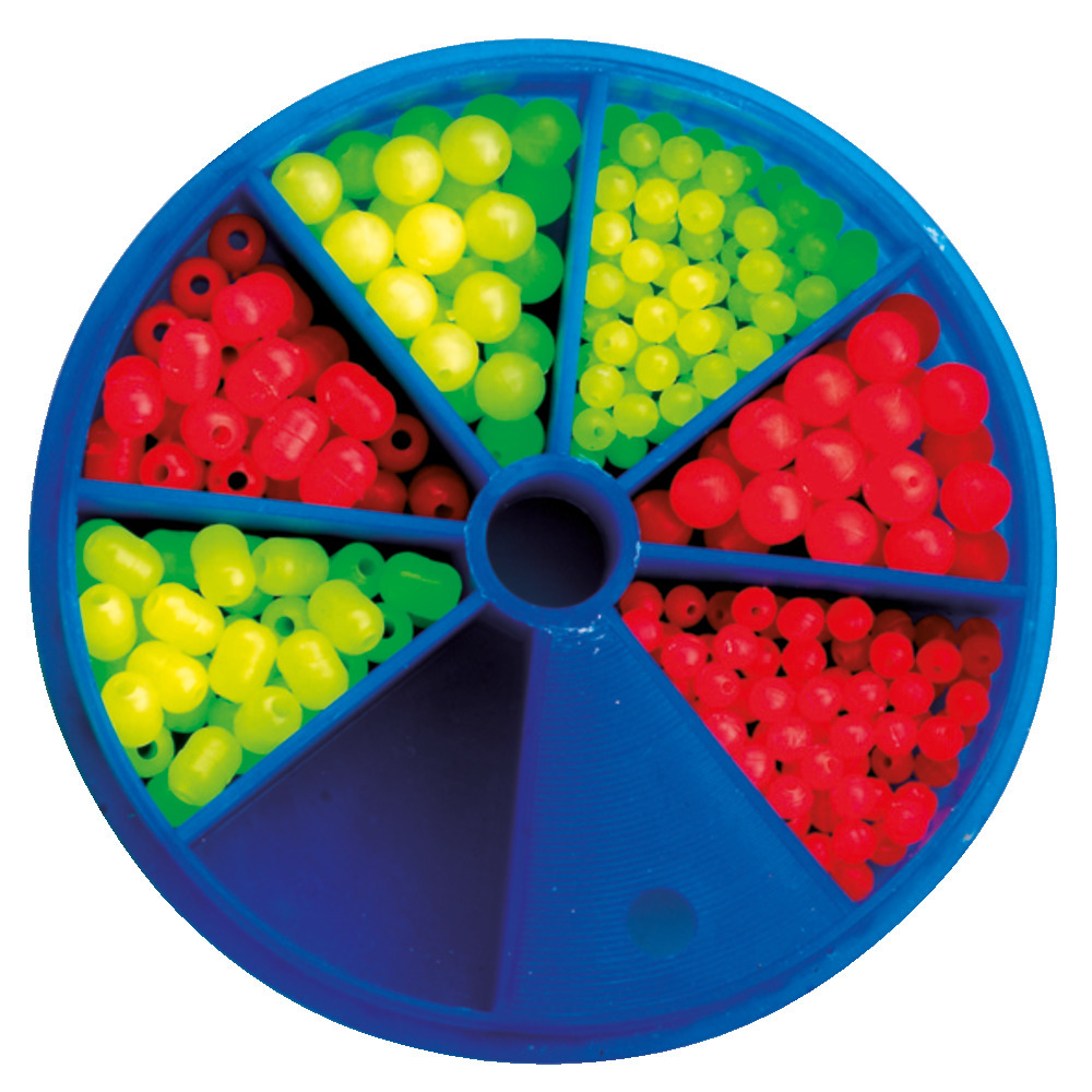 Assortimento di perline luminose
