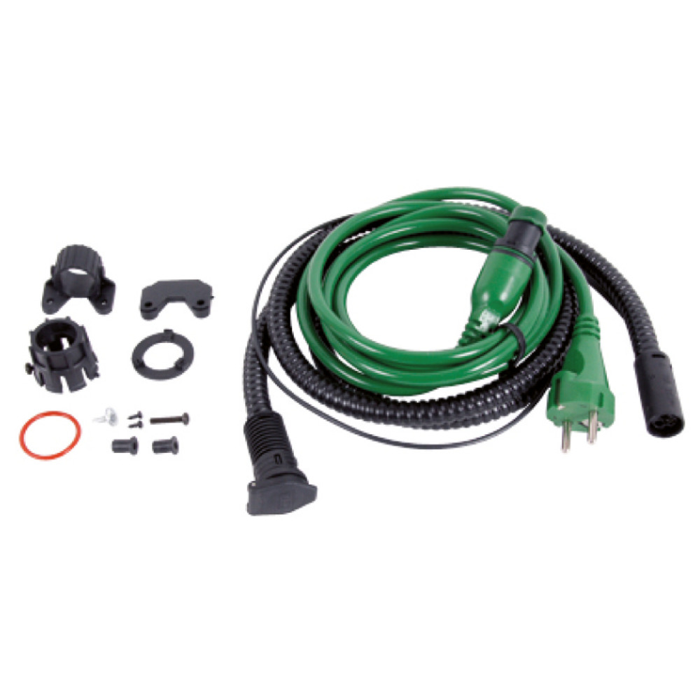 Cable set for engine preheating