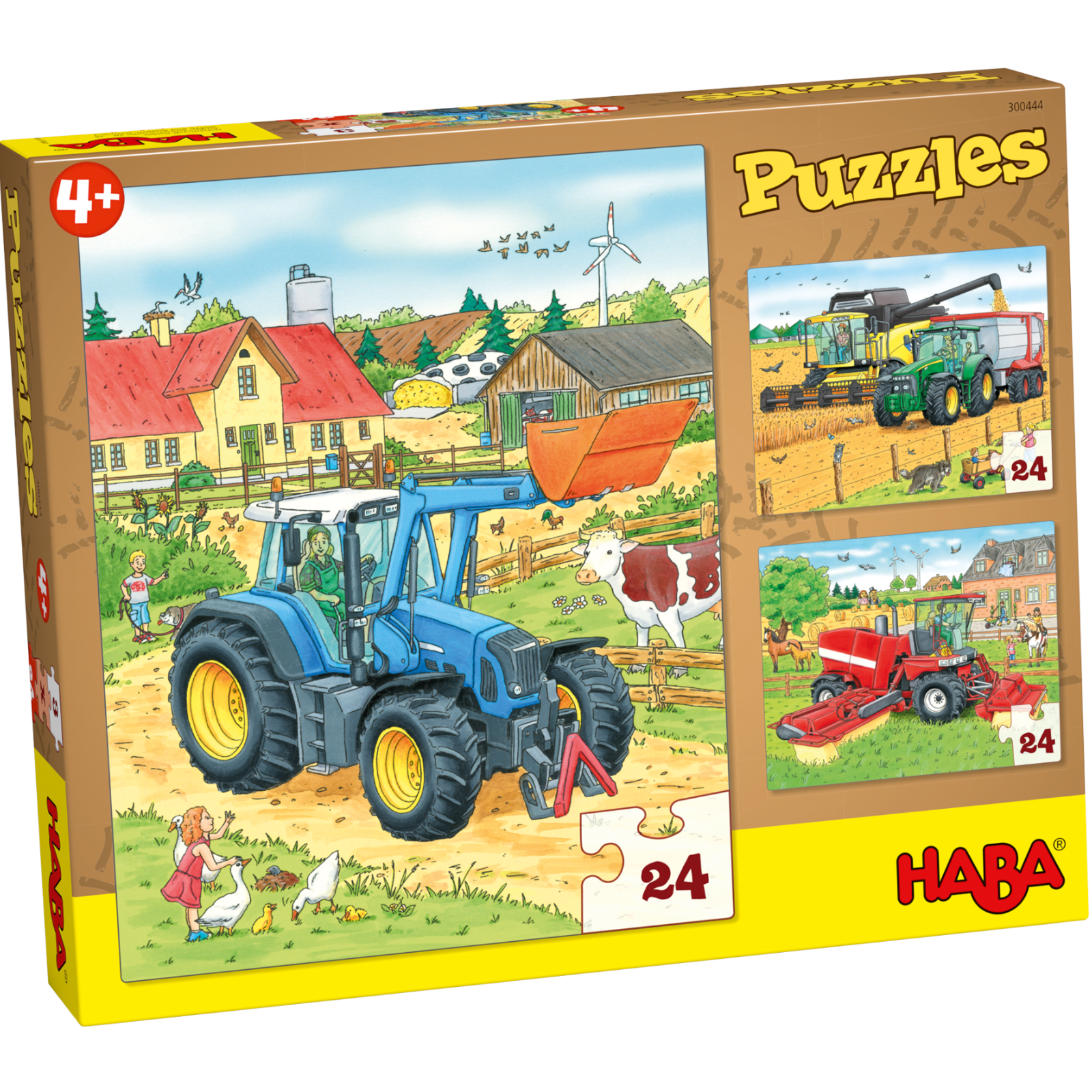 Puzzle Traktor und Co