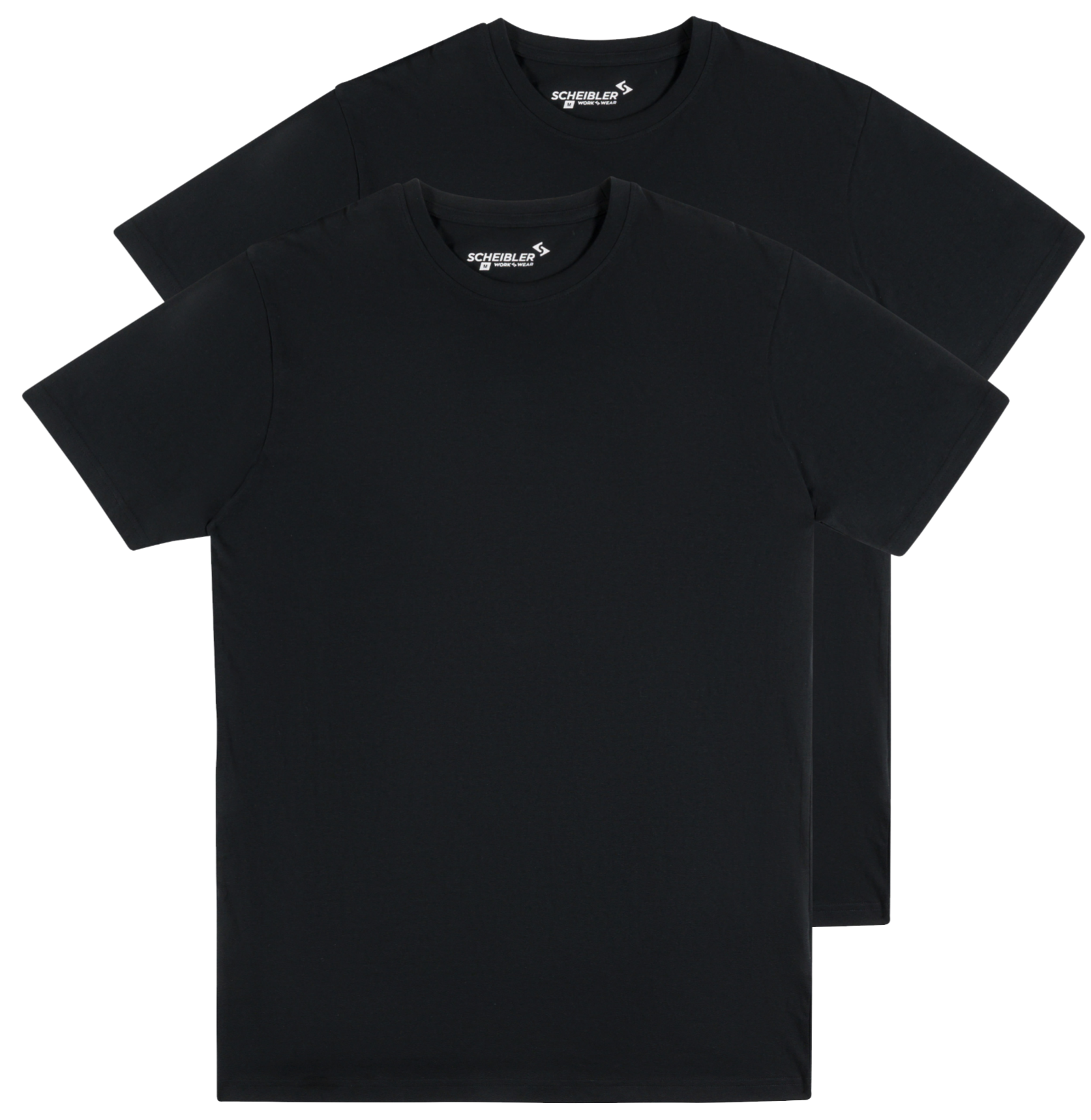 T-Shirt Doppelpack schwarz