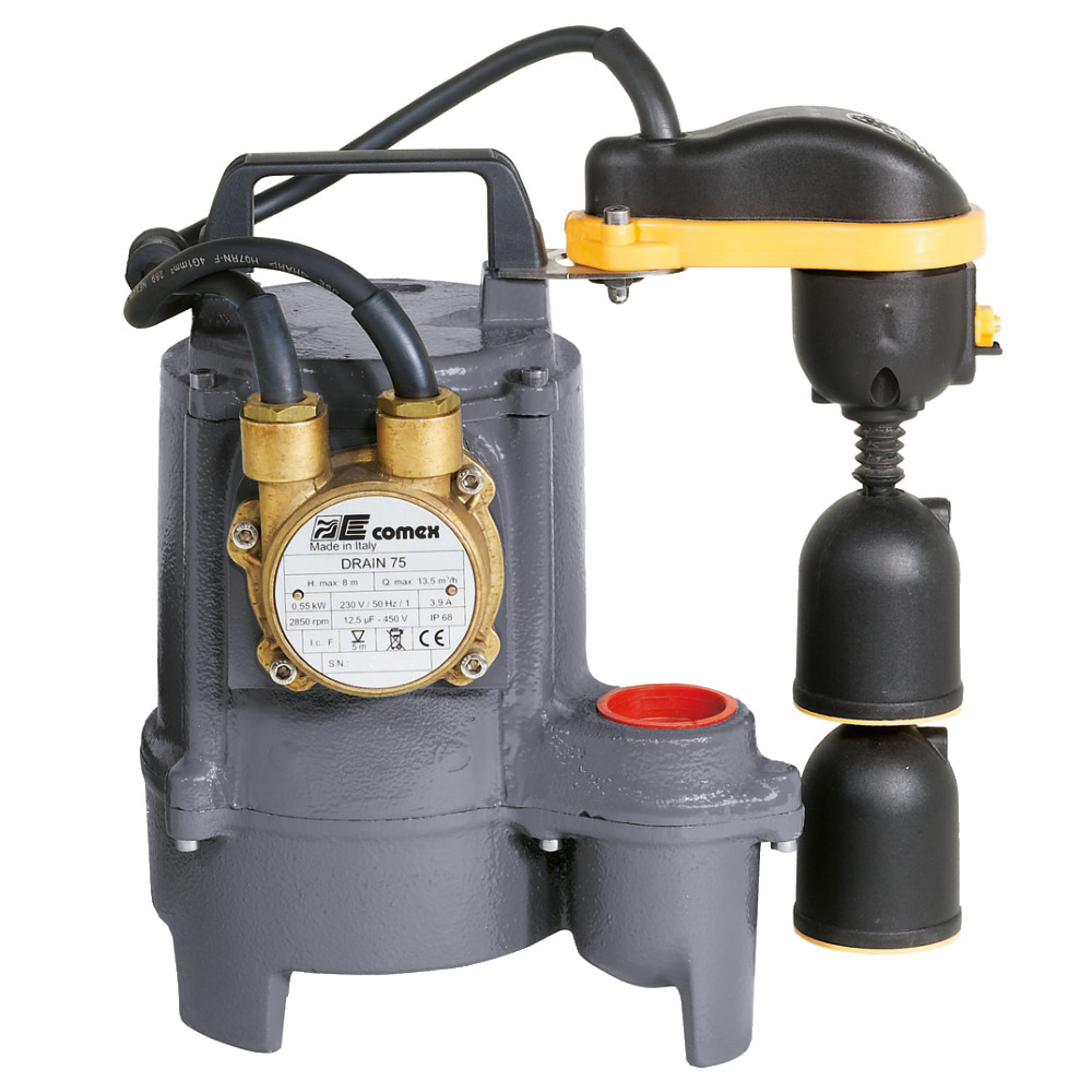 Schmutzwasserpumpe Drain 75