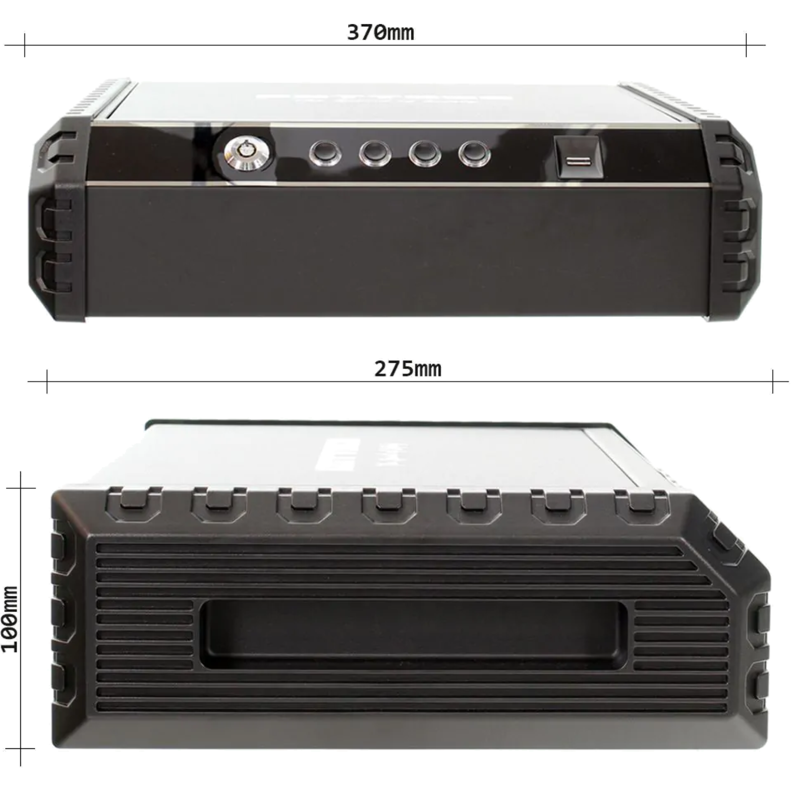  Pistolenkassette Schutzbox Gunmaster XL Fingerprintschloss