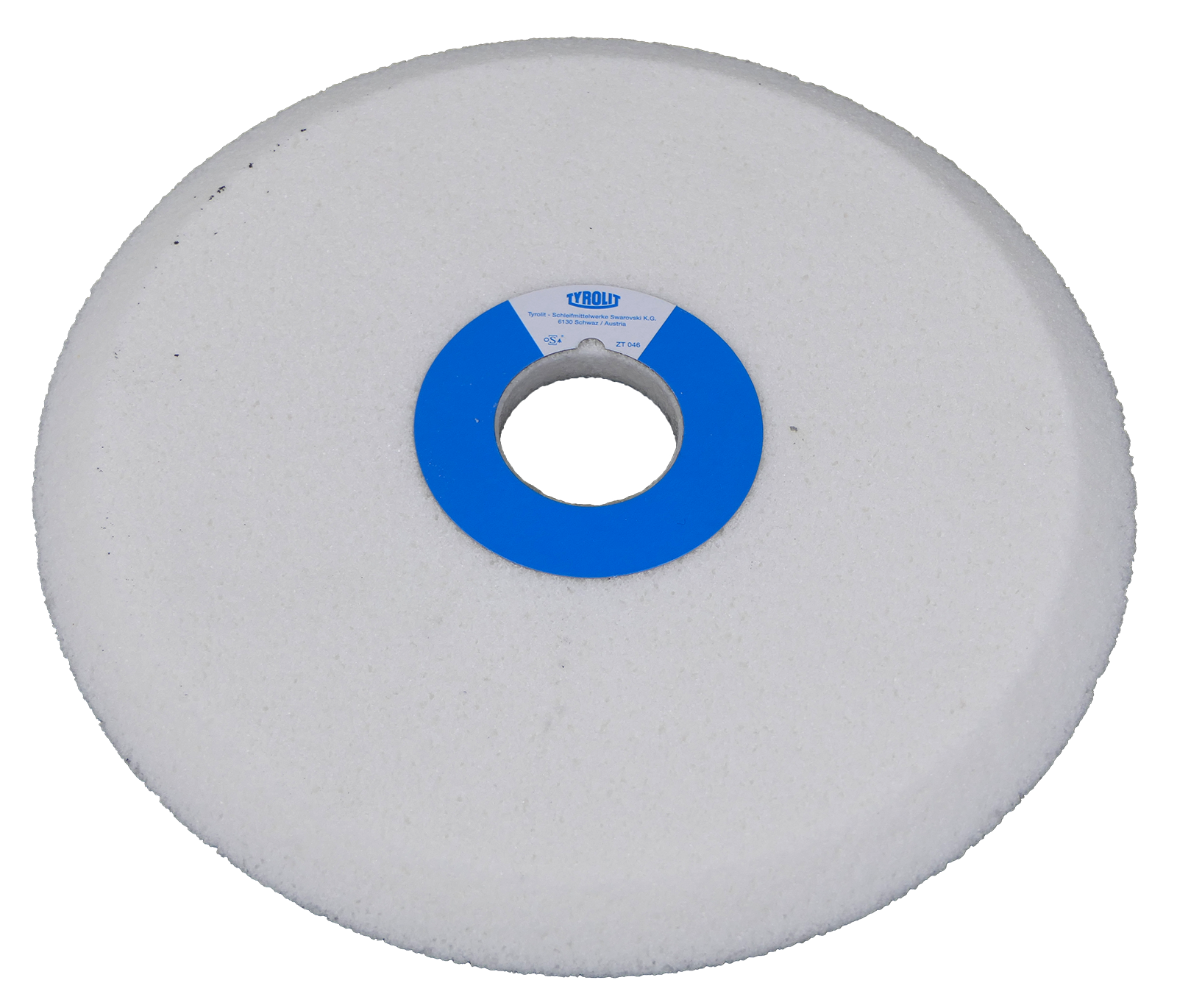 Schrägschleifscheibe 250x13x40mm aus Edelkorund weiß, zu Nussmüller-Rasant Messerschleifer