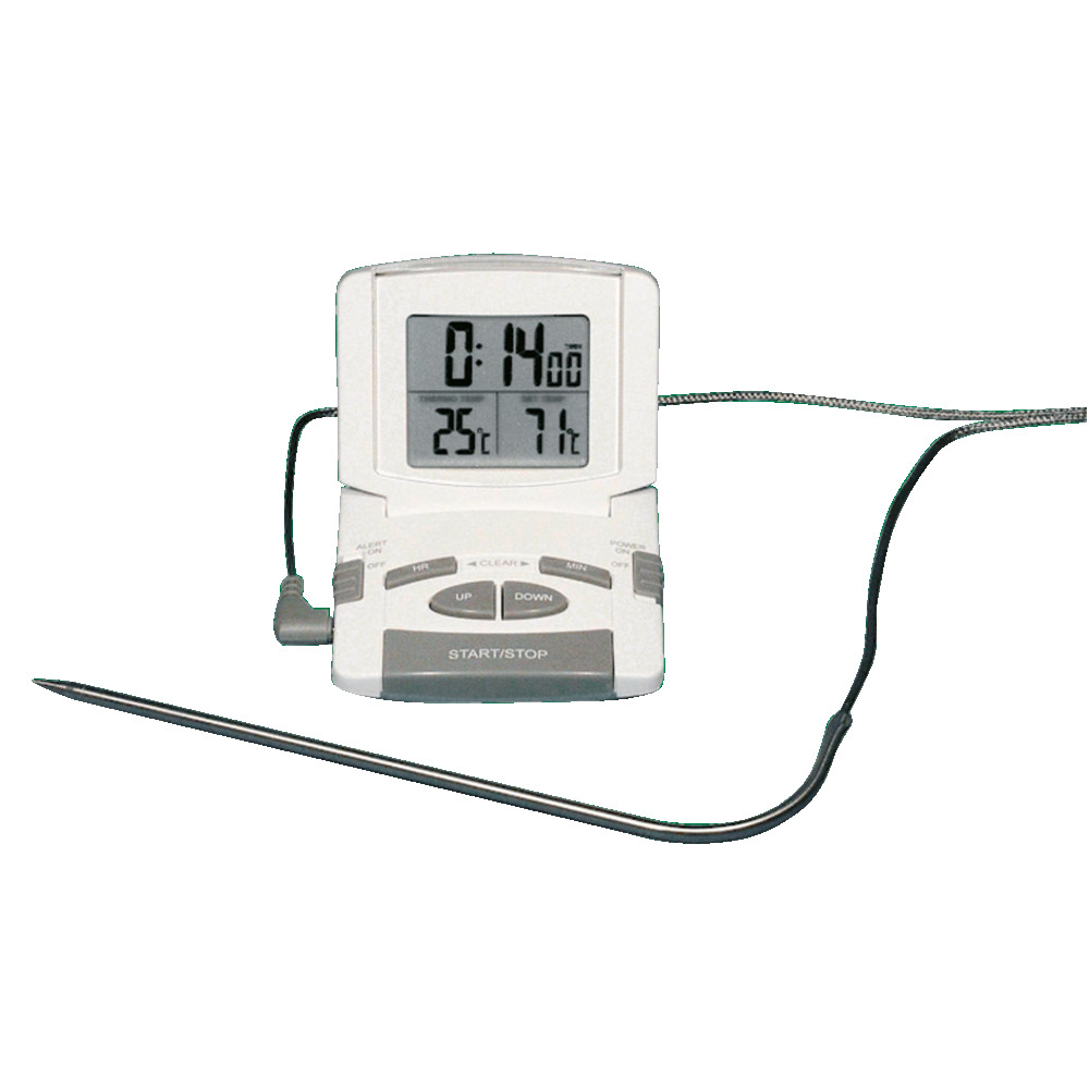 Thermomètre avec sonde et minuterie