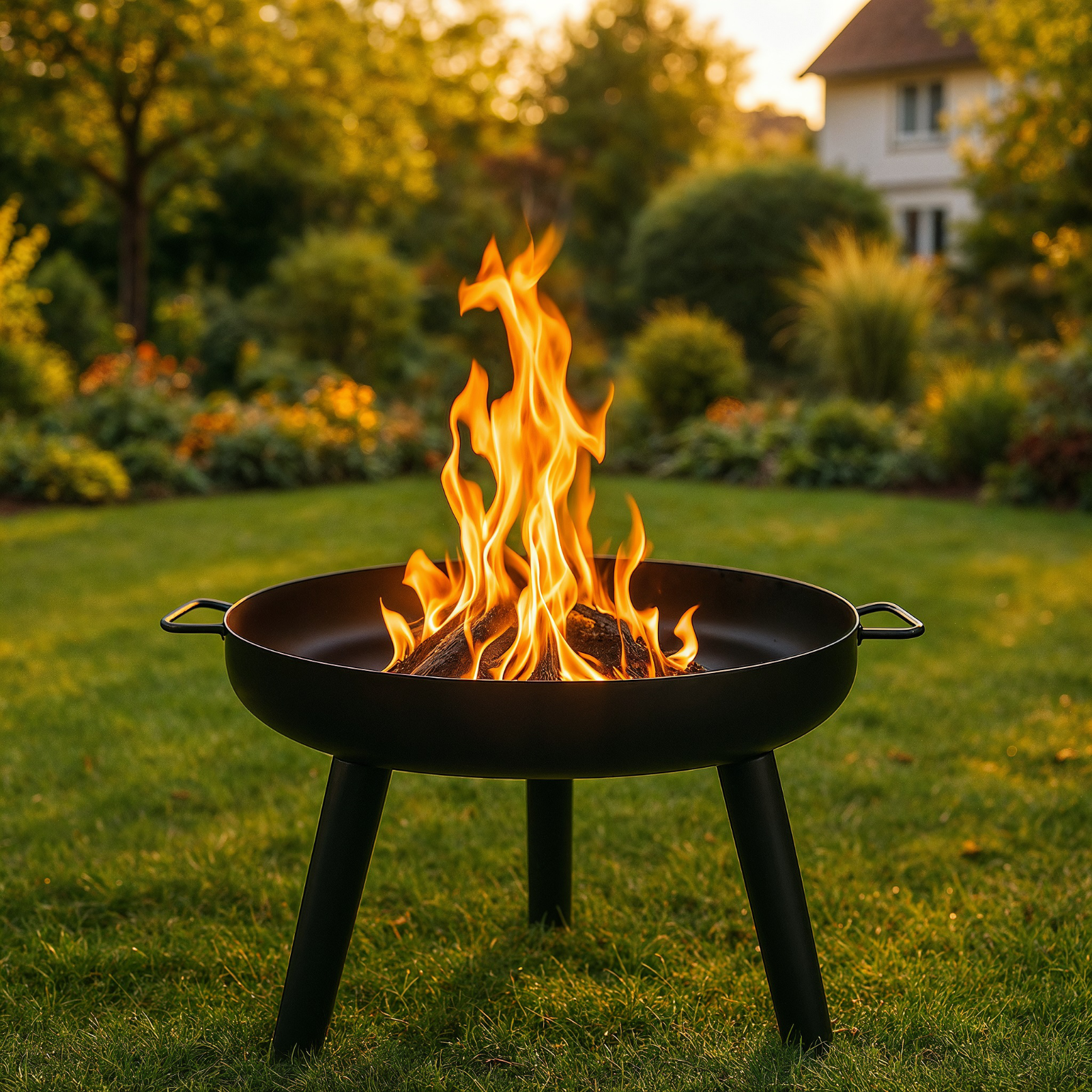 Feuerschale Duo höhenverstellbar