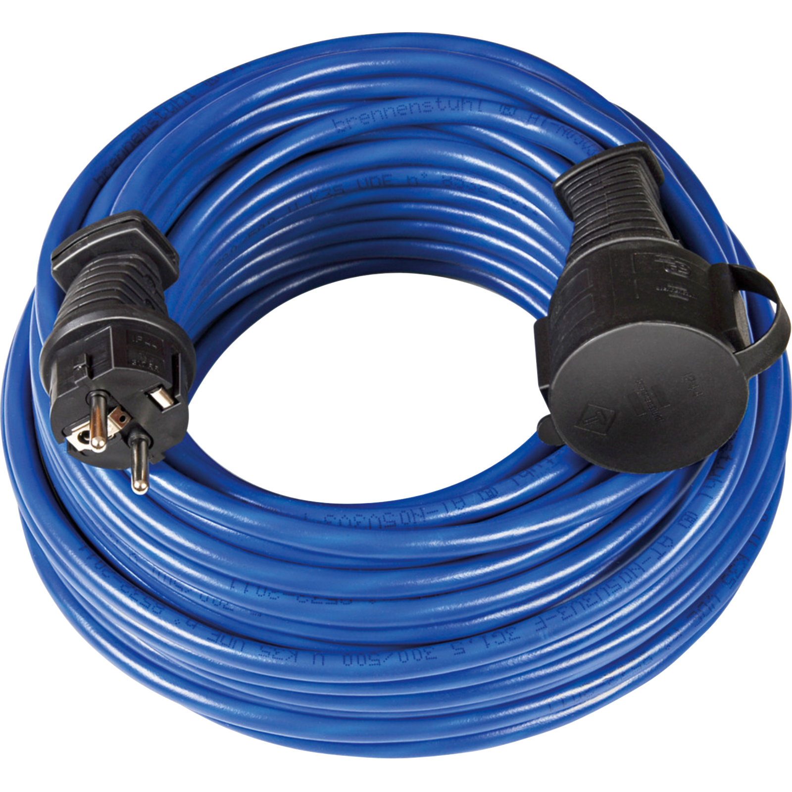 Verlängerungskabel 230V Blau